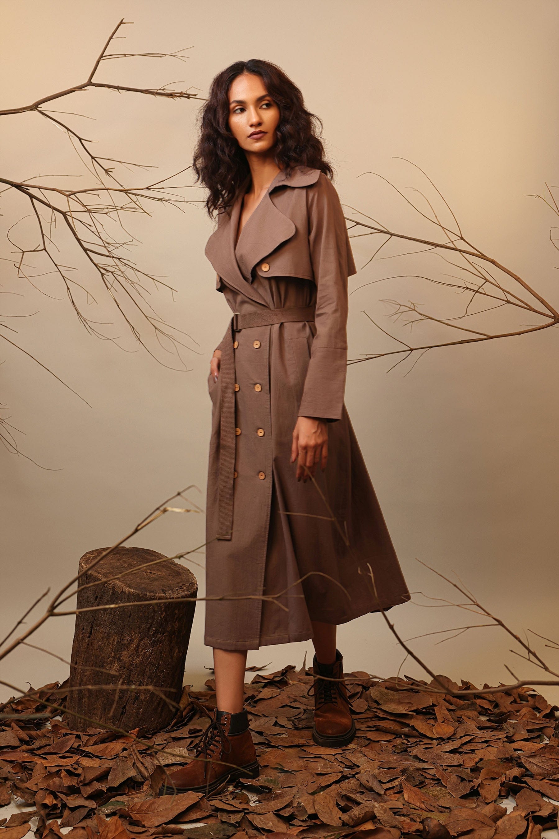 Handcrafted from Handwoven Organic Cotton. Dresses for Women by Sustainable Fashion Designer Clothing Label MATI