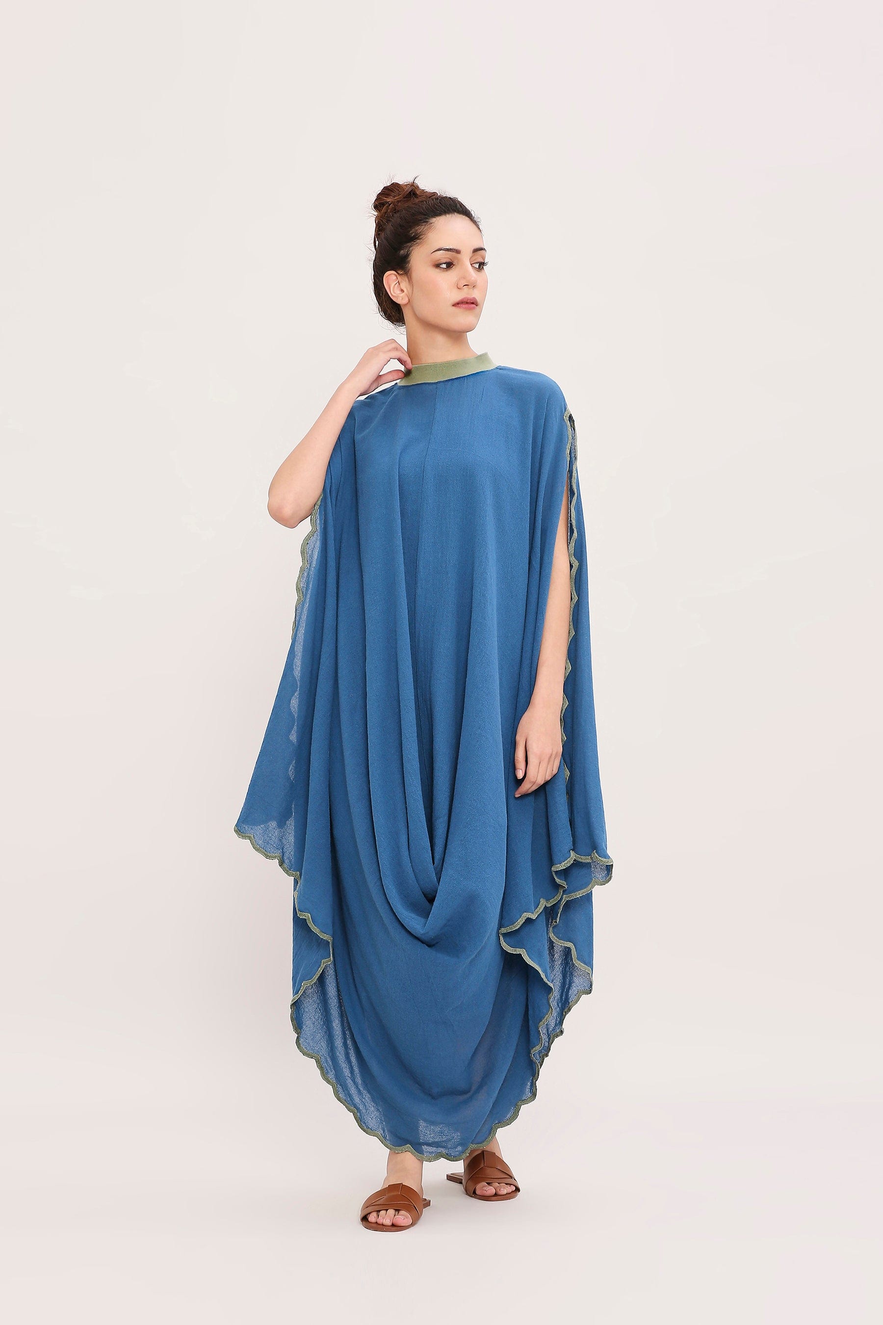 Handcrafted from Handwoven Organic Cotton. Dresses for Women by Sustainable Fashion Designer Clothing Label MATI