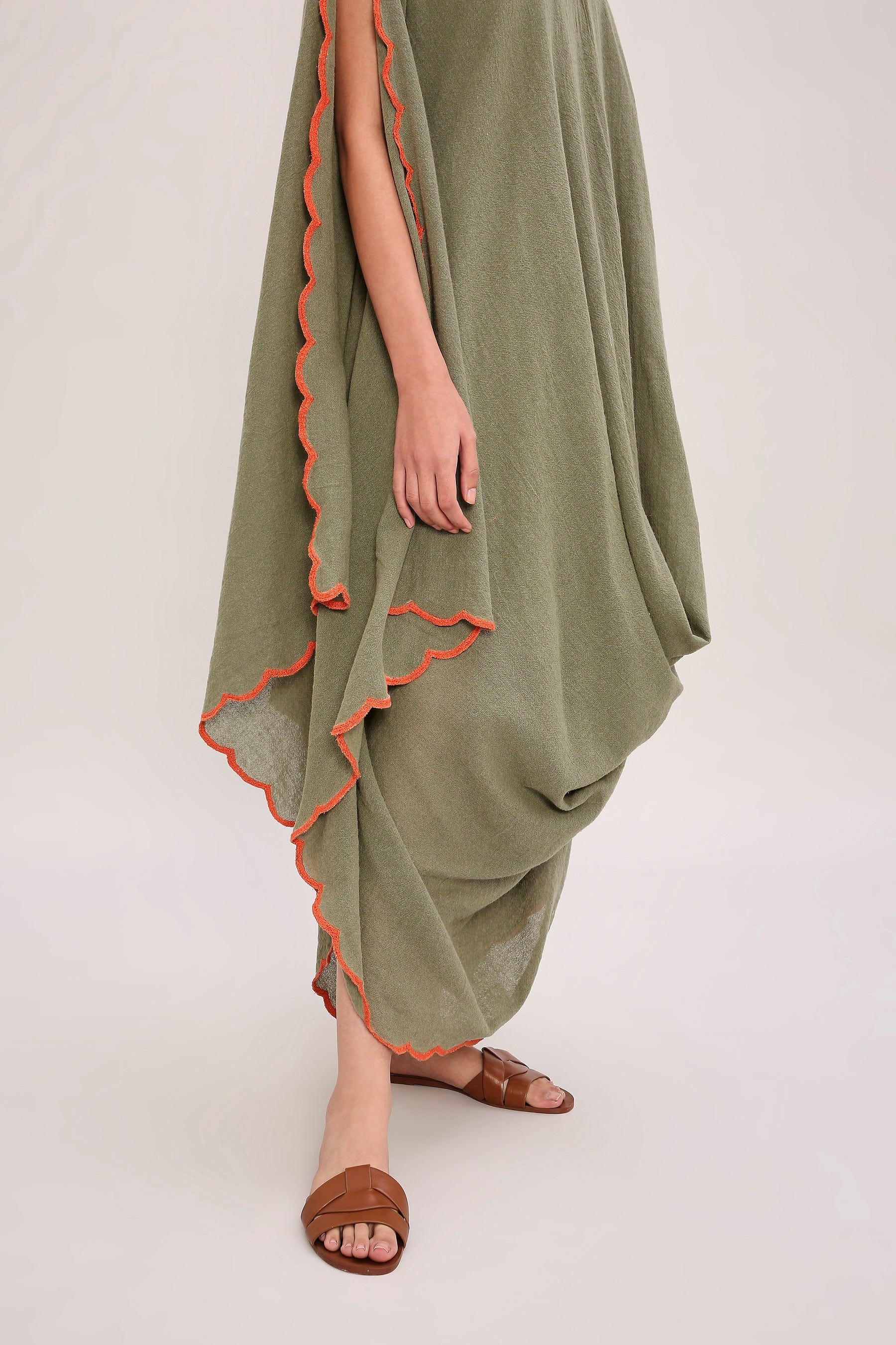 Handcrafted from Handwoven Organic Cotton. Dresses for Women by Sustainable Fashion Designer Clothing Label MATI