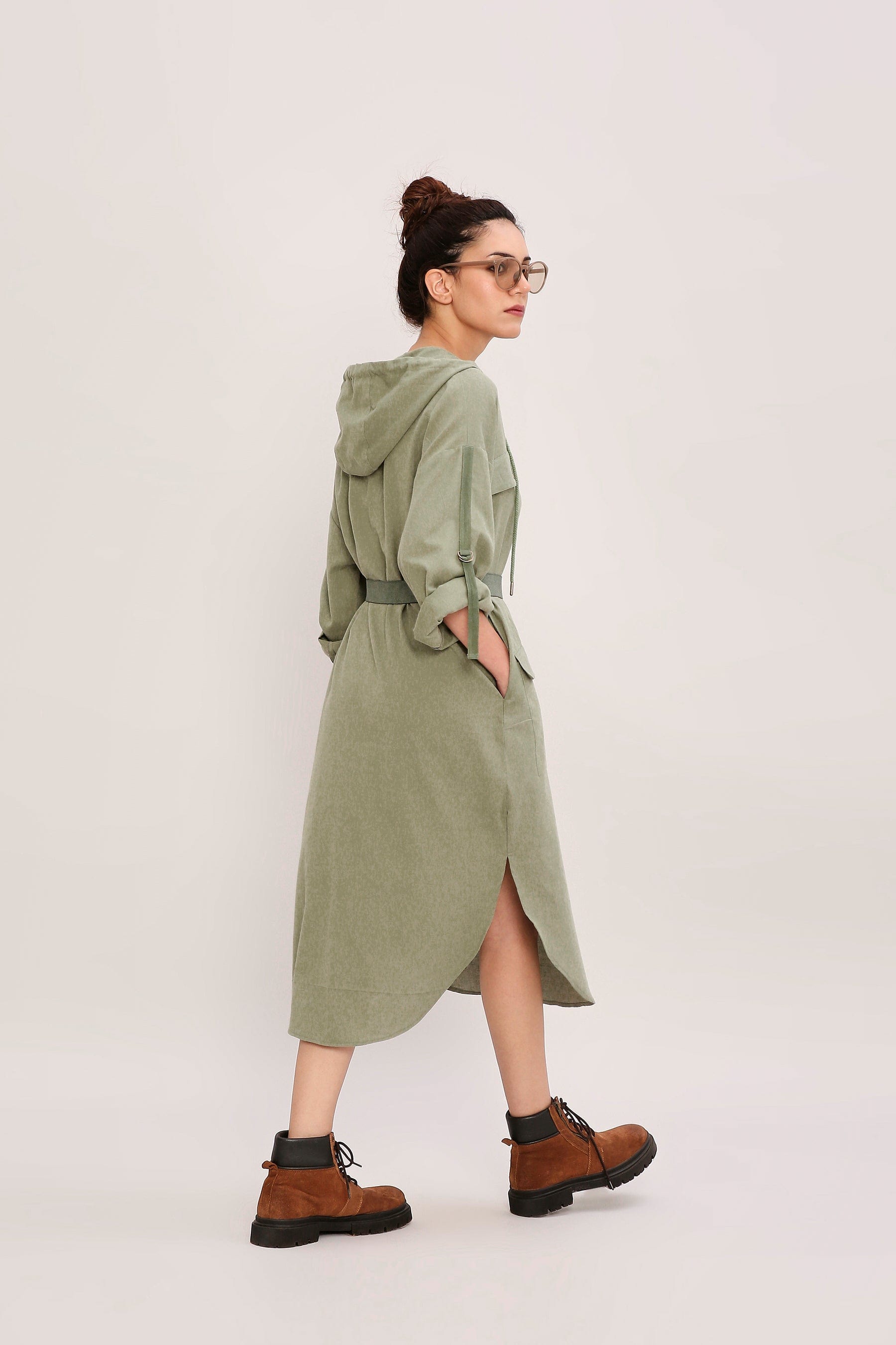 Handcrafted from Handwoven Organic Cotton. Dresses for Women by Sustainable Fashion Designer Clothing Label MATI