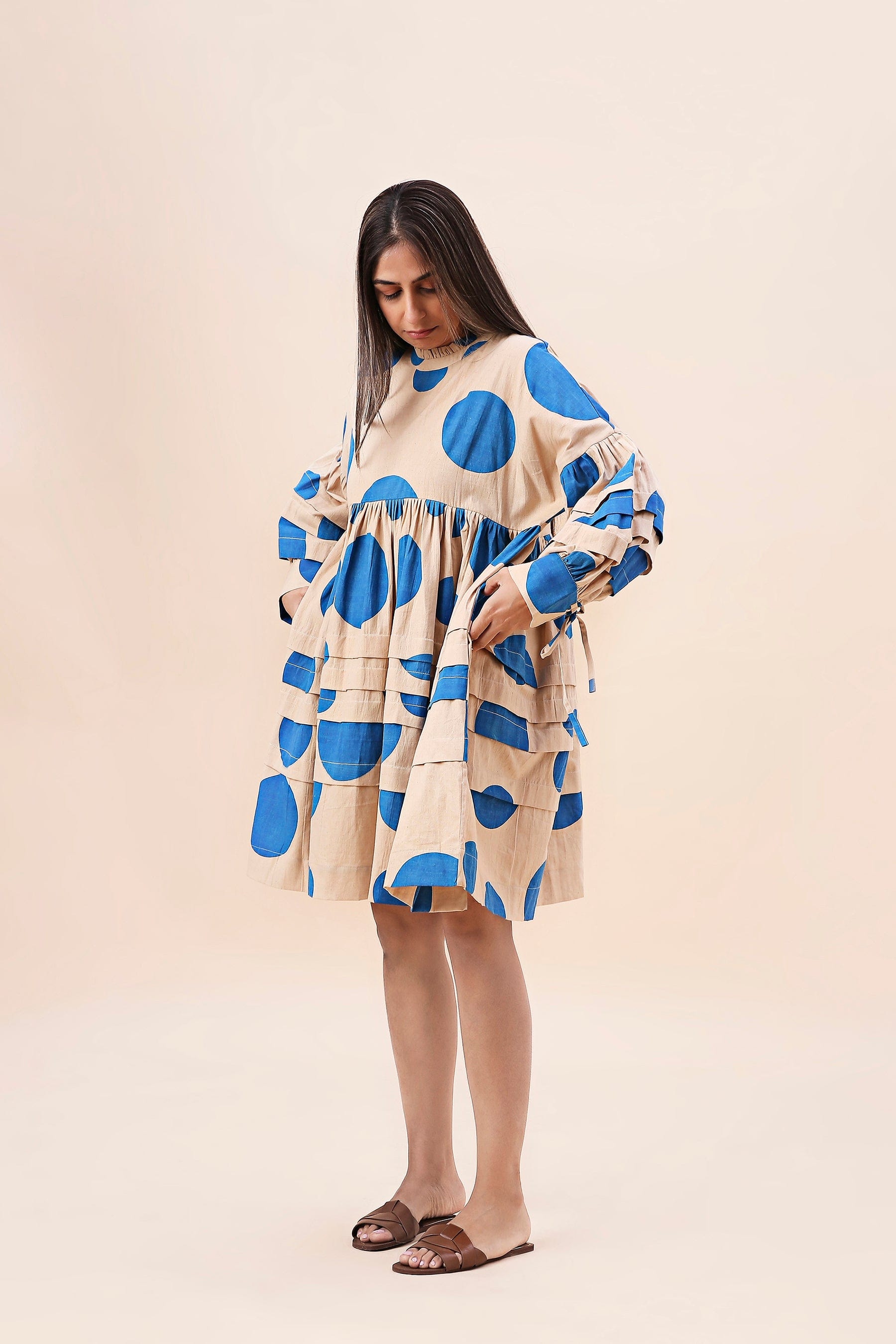 Handcrafted from Handwoven Organic Cotton. Dresses for Women by Sustainable Fashion Designer Clothing Label MATI
