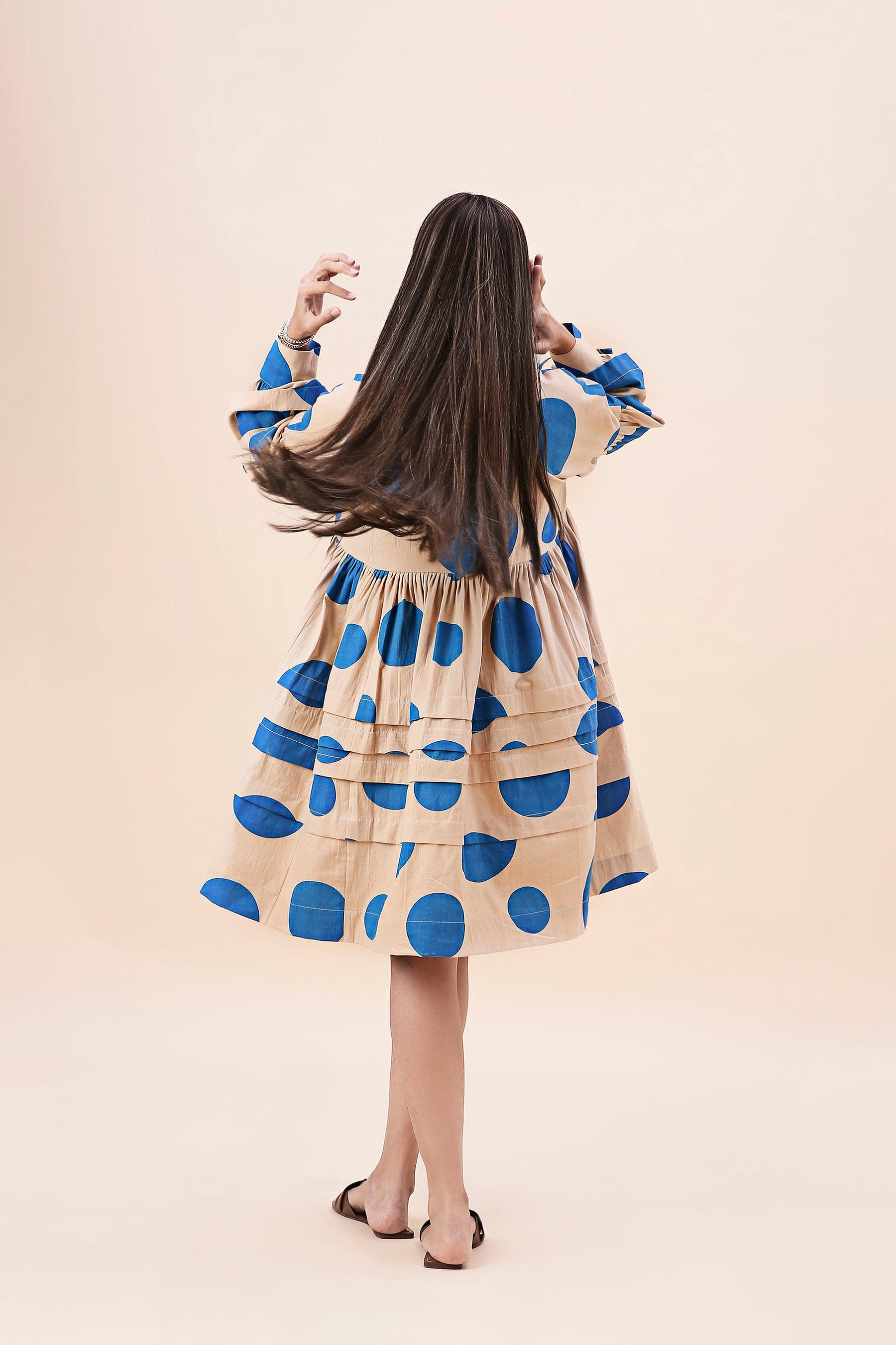 Handcrafted from Handwoven Organic Cotton. Dresses for Women by Sustainable Fashion Designer Clothing Label MATI
