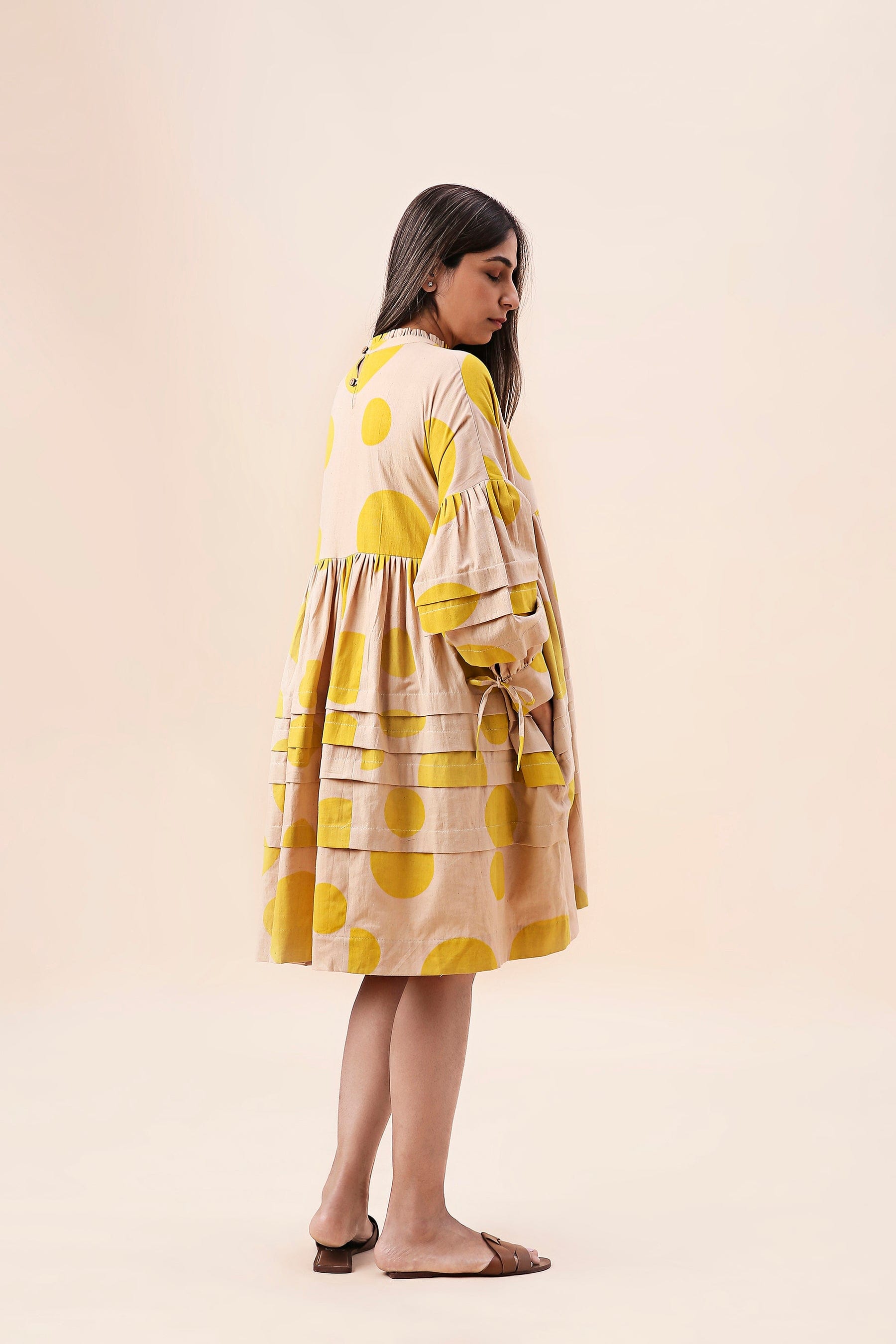 Handcrafted from Handwoven Organic Cotton. Dresses for Women by Sustainable Fashion Designer Clothing Label MATI