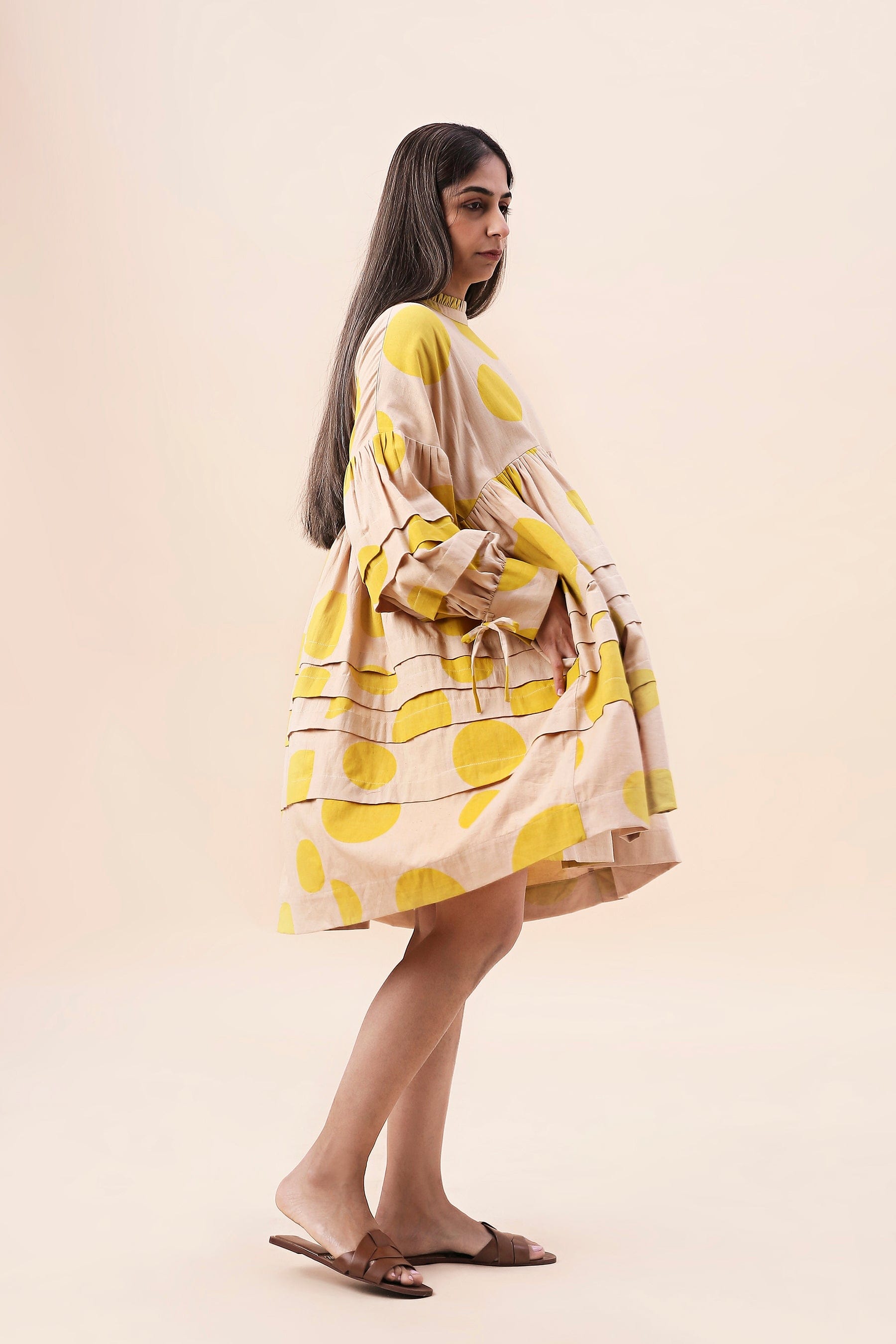 Handcrafted from Handwoven Organic Cotton. Dresses for Women by Sustainable Fashion Designer Clothing Label MATI