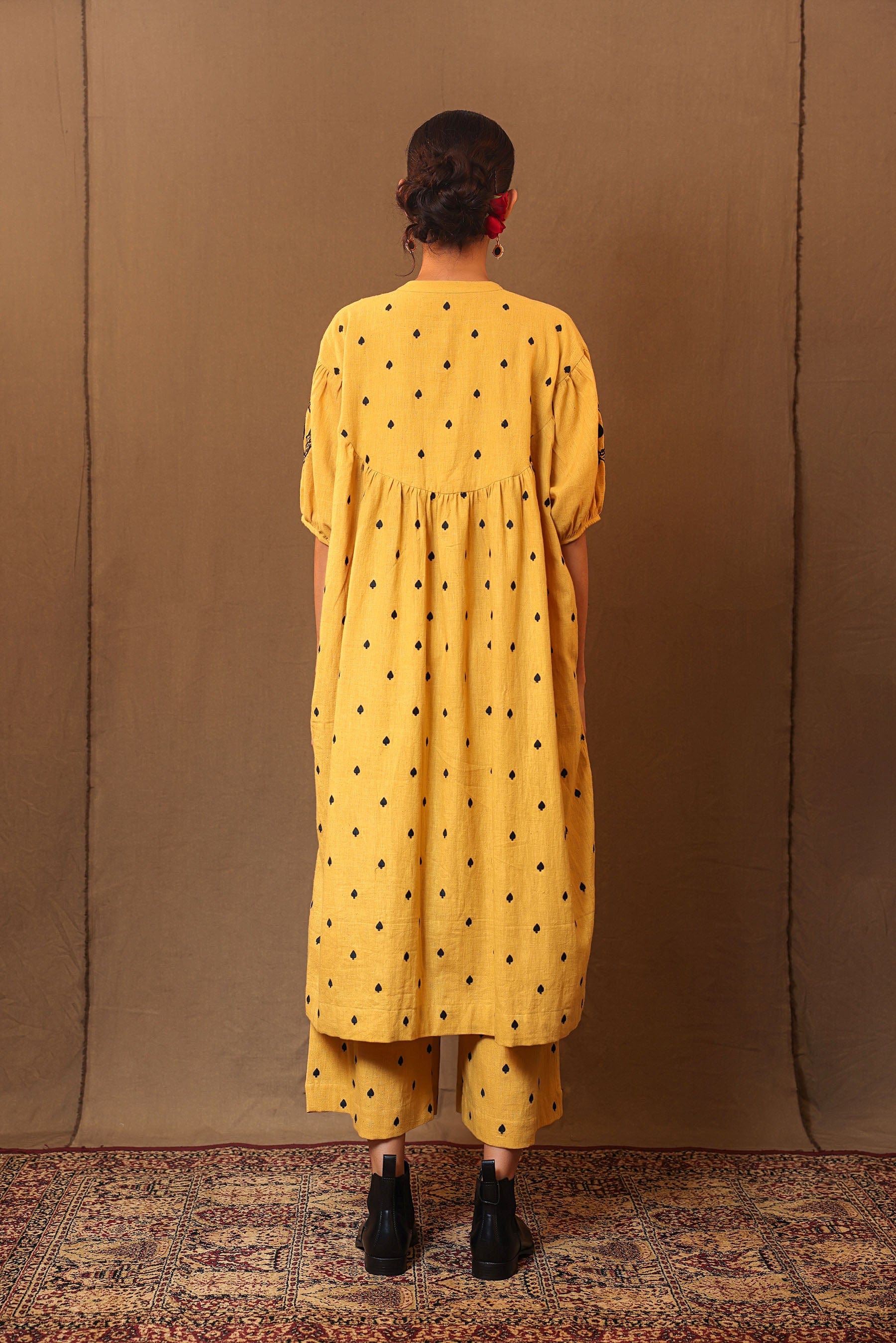 Handcrafted from Handwoven Organic Cotton. Dresses for Women by Sustainable Fashion Designer Clothing Label MATI