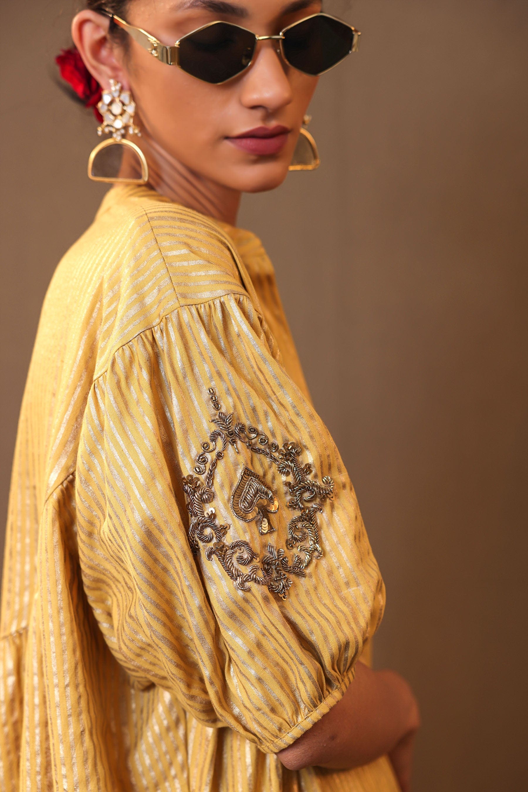 Handcrafted from Handwoven Organic Cotton. Dresses for Women by Sustainable Fashion Designer Clothing Label MATI