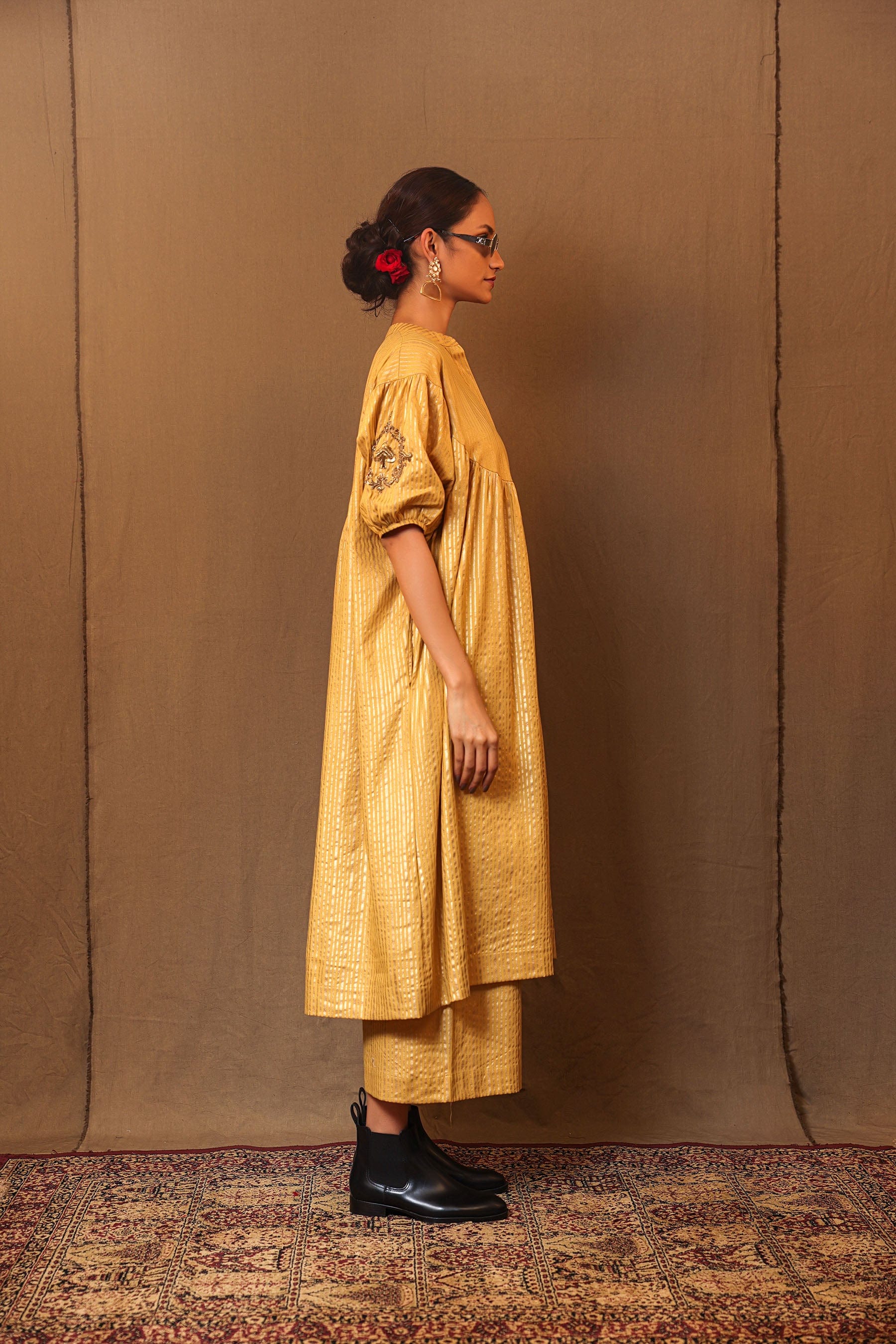 Handcrafted from Handwoven Organic Cotton. Dresses for Women by Sustainable Fashion Designer Clothing Label MATI
