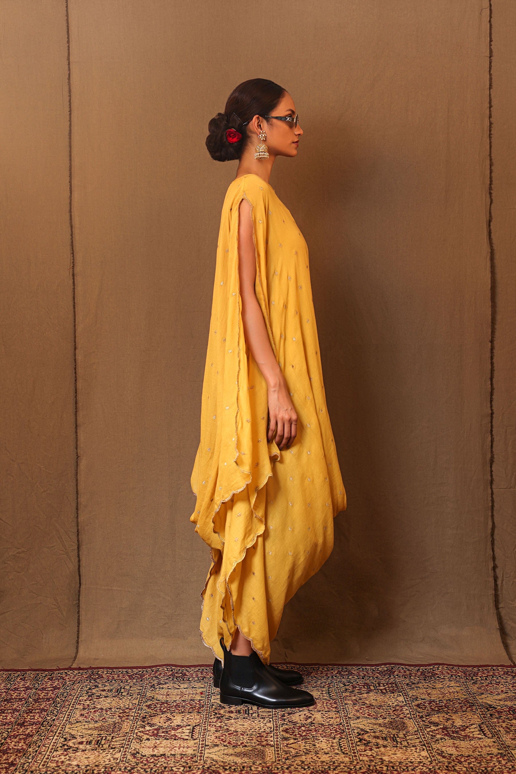 Handcrafted from Handwoven Organic Cotton. Dresses for Women by Sustainable Fashion Designer Clothing Label MATI