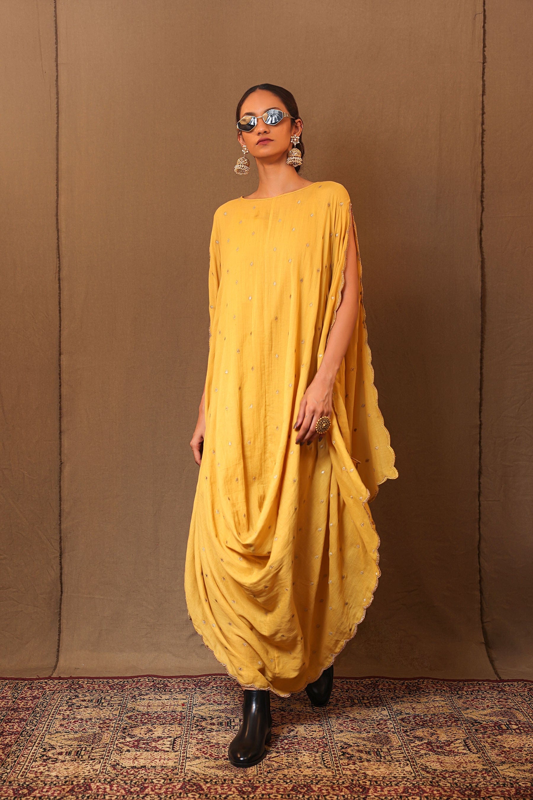 Handcrafted from Handwoven Organic Cotton. Dresses for Women by Sustainable Fashion Designer Clothing Label MATI
