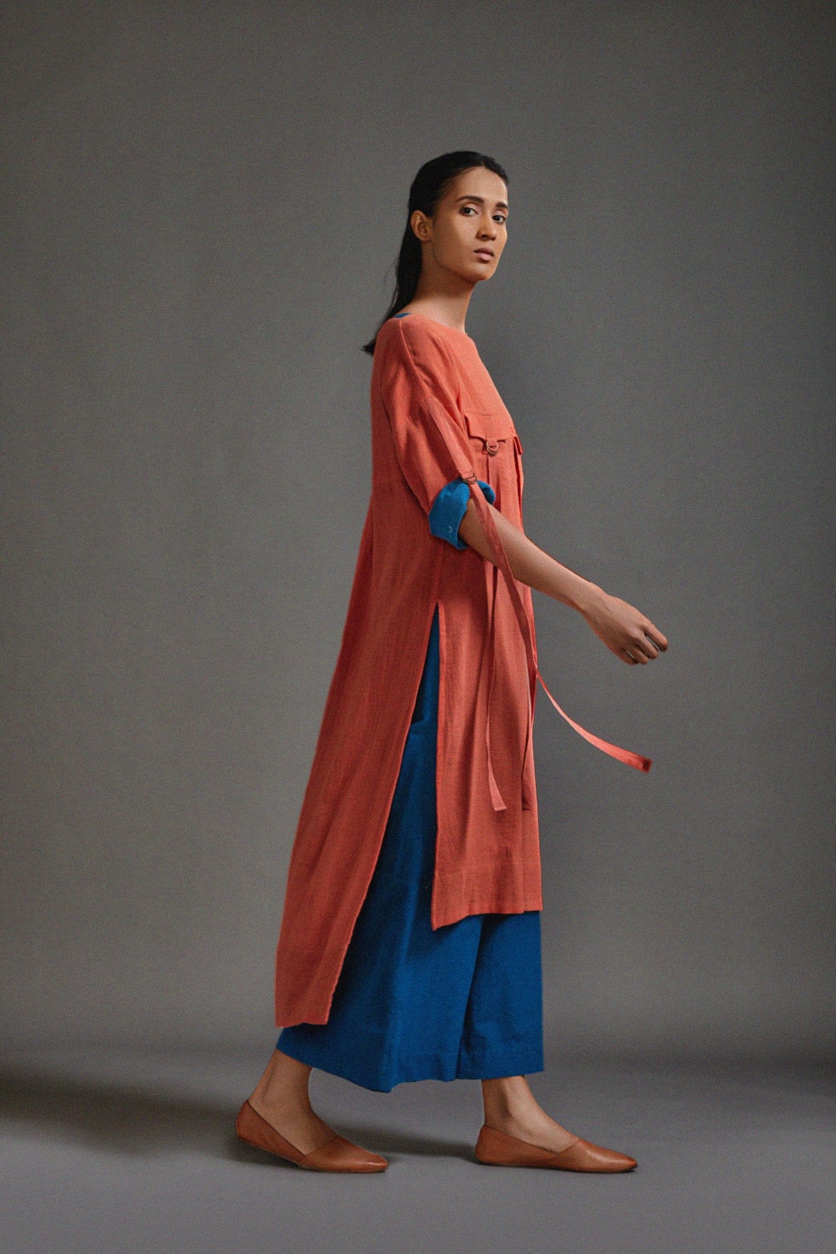 Mati Dresses Rust New Ruka Tunic