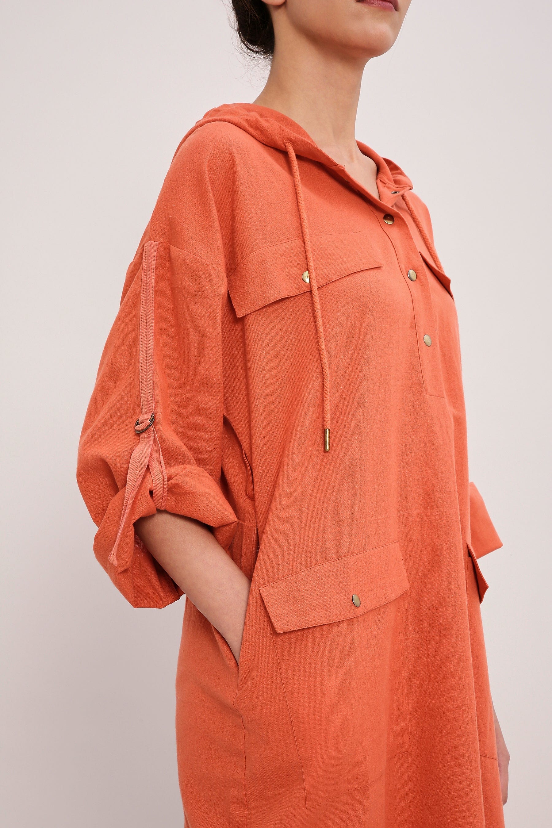 Handcrafted from Handwoven Organic Cotton. Dresses for Women by Sustainable Fashion Designer Clothing Label MATI