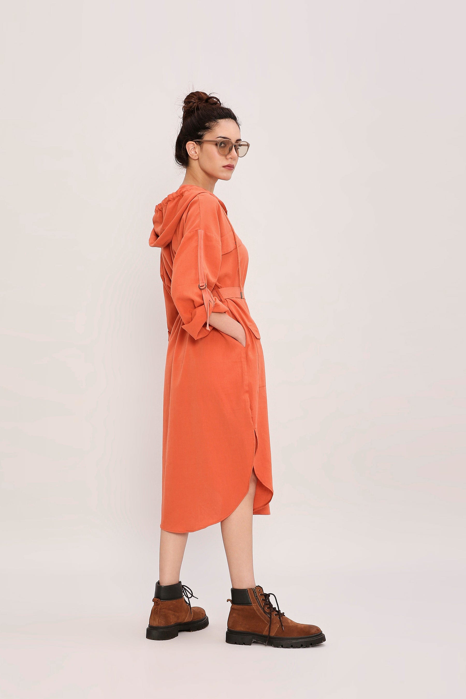 Handcrafted from Handwoven Organic Cotton. Dresses for Women by Sustainable Fashion Designer Clothing Label MATI