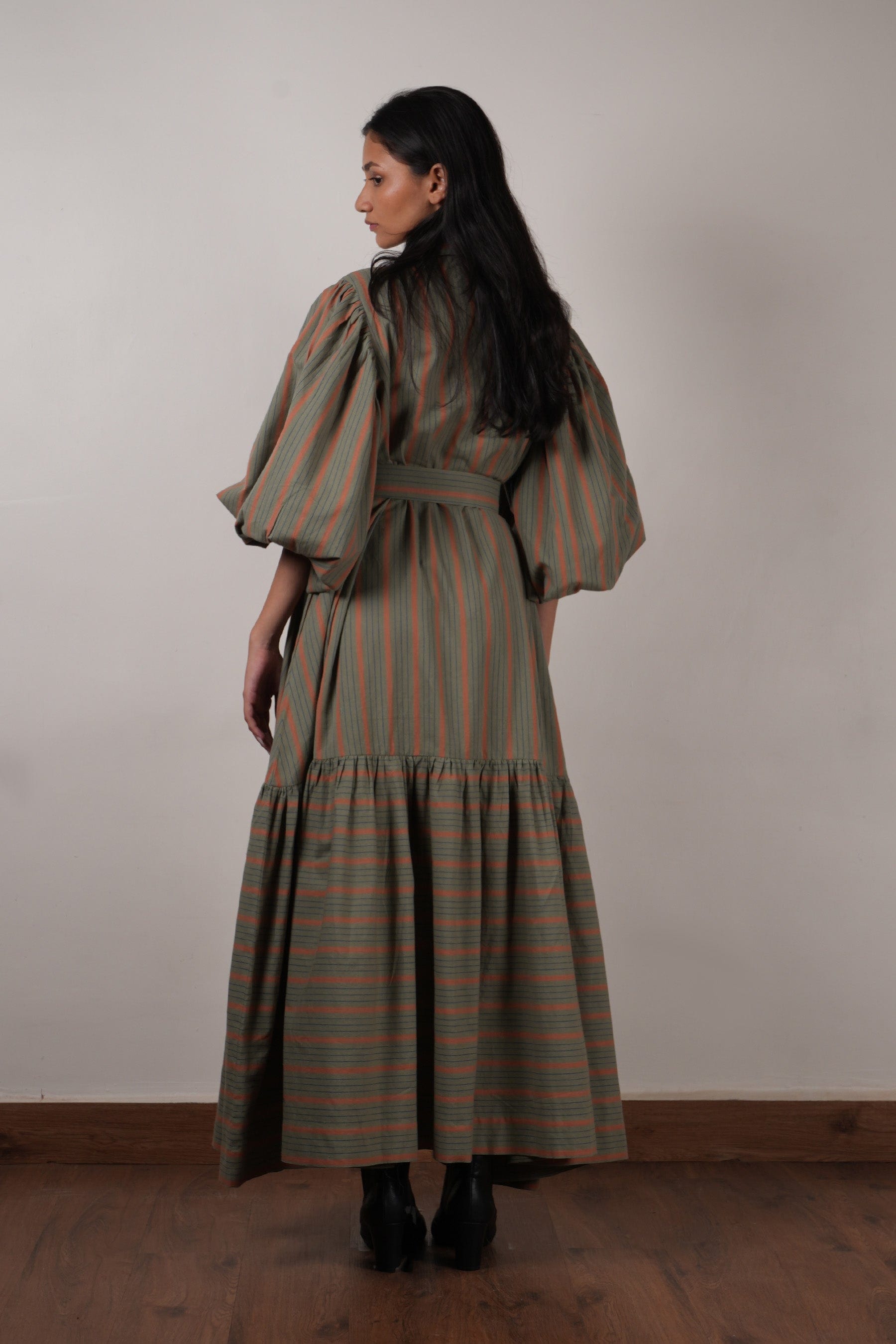 Handcrafted from Handwoven Organic Cotton. Dresses for Women by Sustainable Fashion Designer Clothing Label MATI