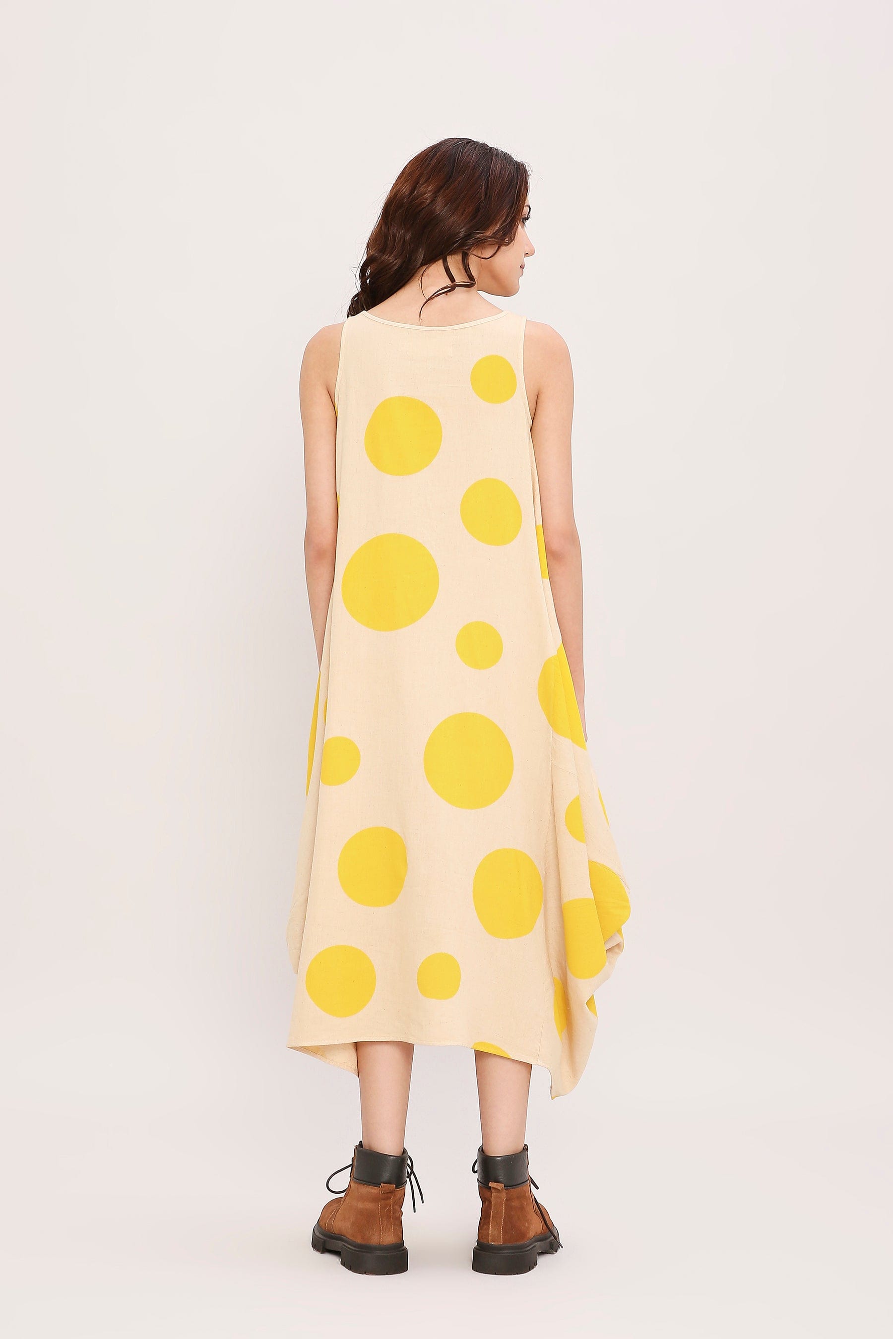 Handcrafted from Handwoven Organic Cotton. Dresses for Women by Sustainable Fashion Designer Clothing Label MATI