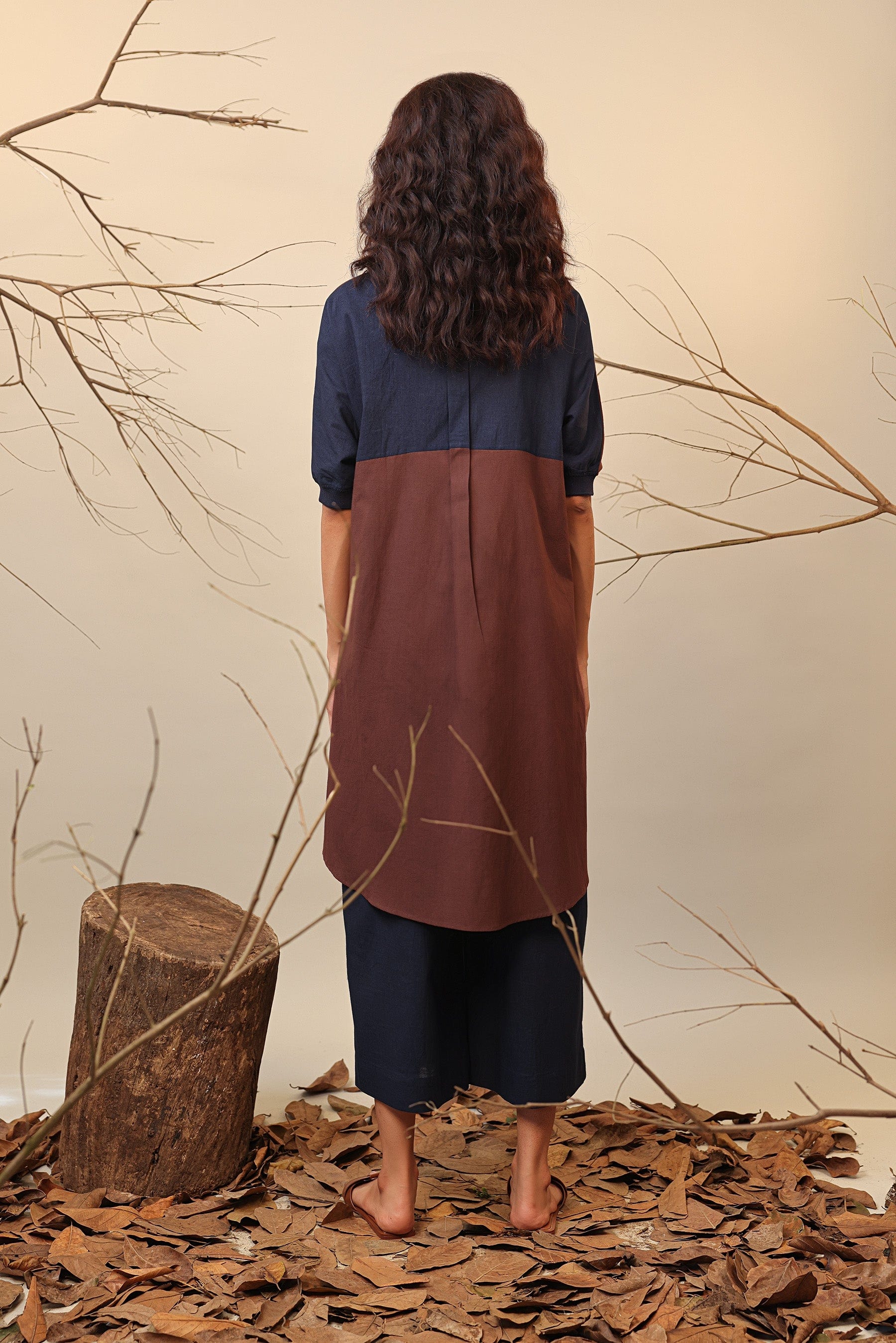 Handcrafted from Handwoven Organic Cotton. Dresses for Women by Sustainable Fashion Designer Clothing Label MATI