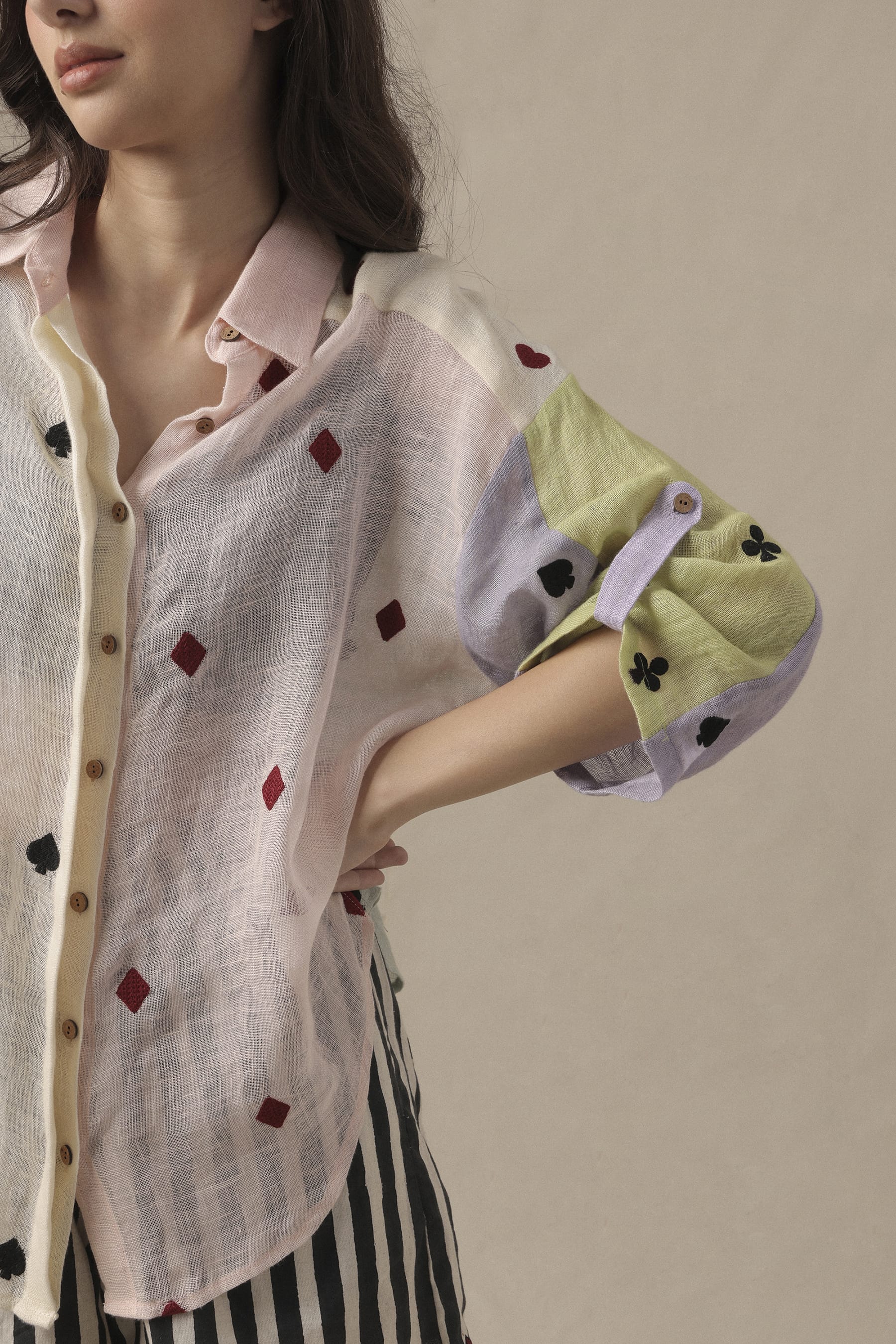 Mati Outfit Sets Linen Deck Shirt Set (2 PCS)