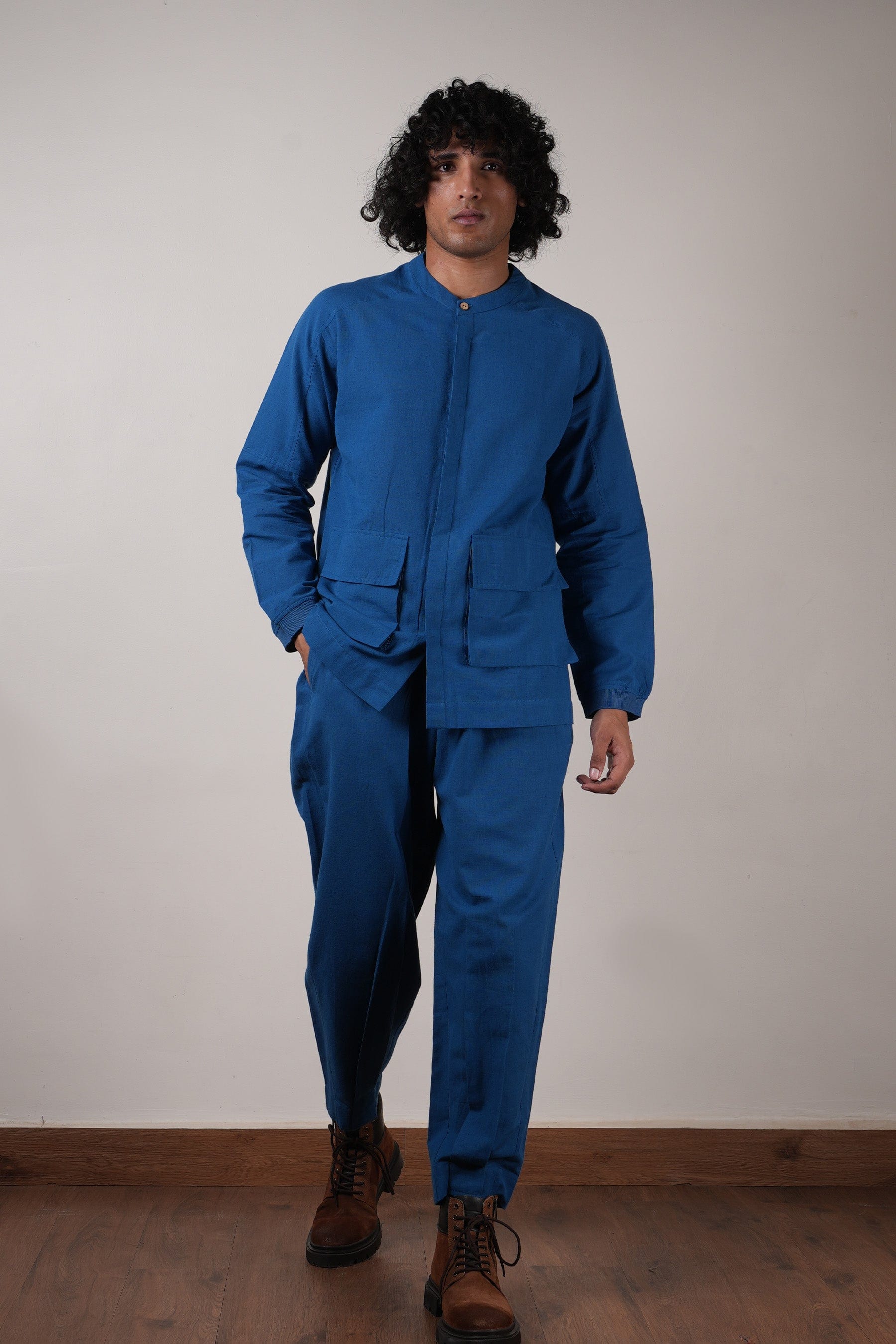 Buy Handwoven Pure Cotton Co-Ord Set by MATI-Sustainable & Ethical