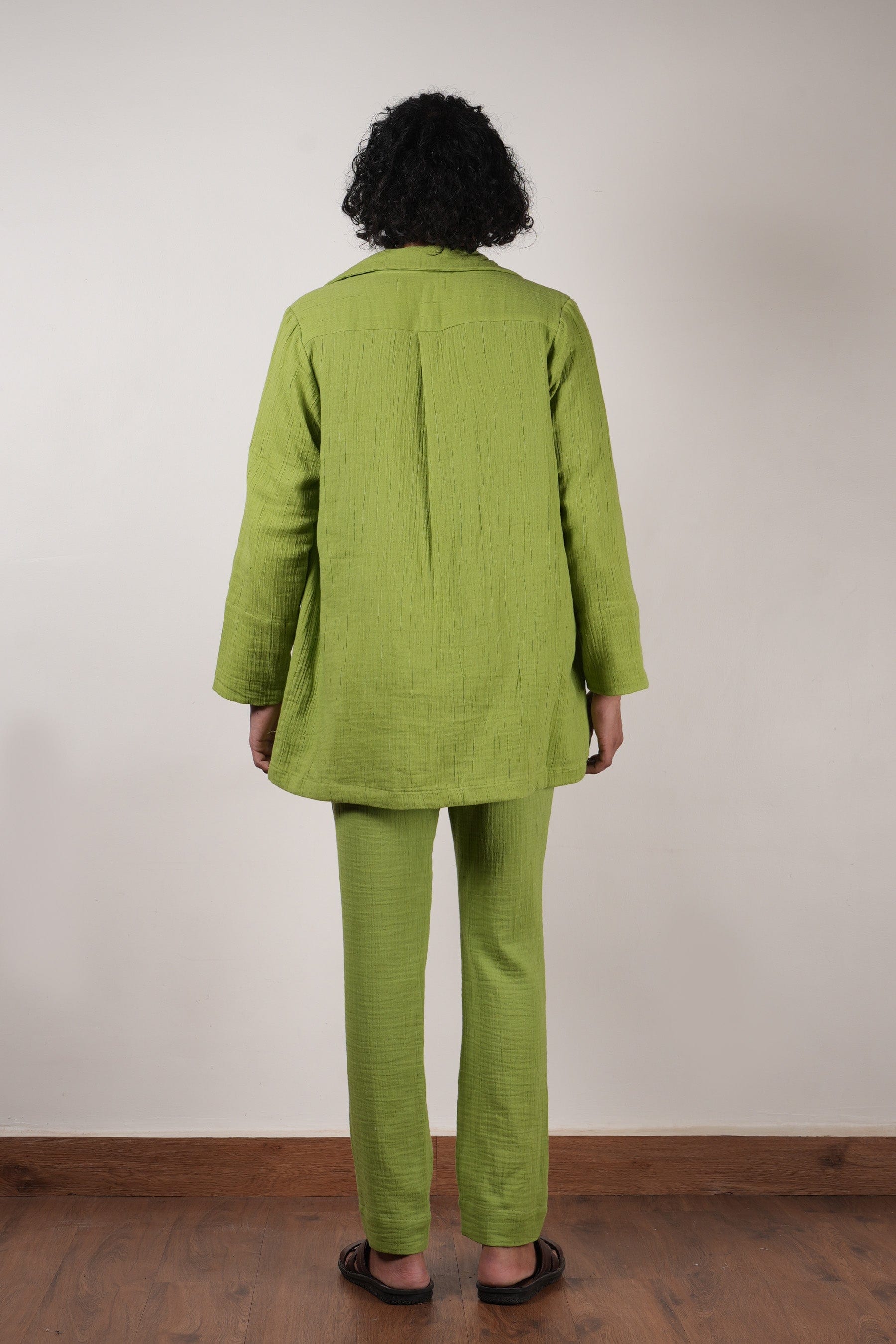 Mati Outfit Sets Men's Green Crush T-Shirt, Pants & Jacket Set (3 PCS)