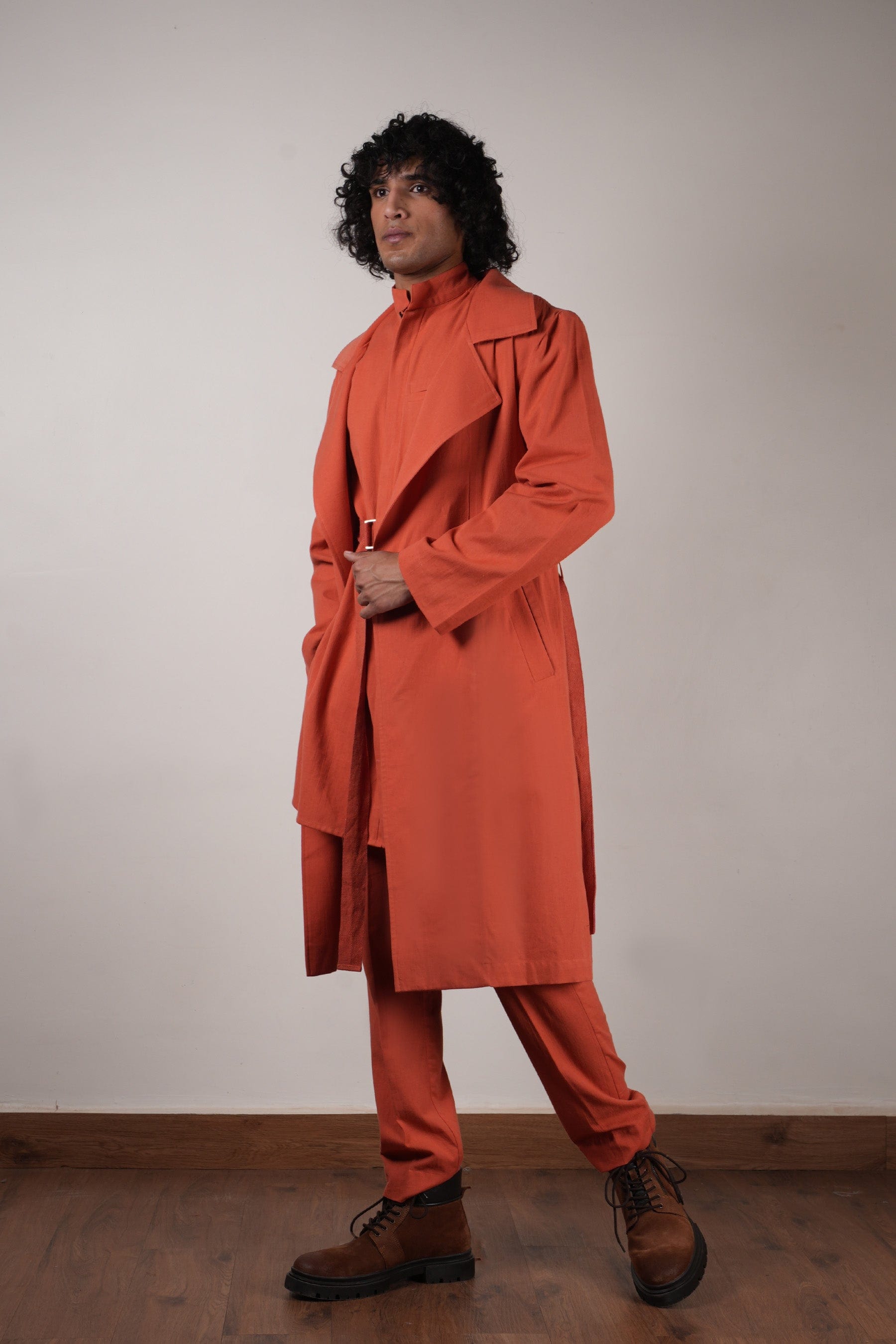 Rust Men's Shorts Set main image 0