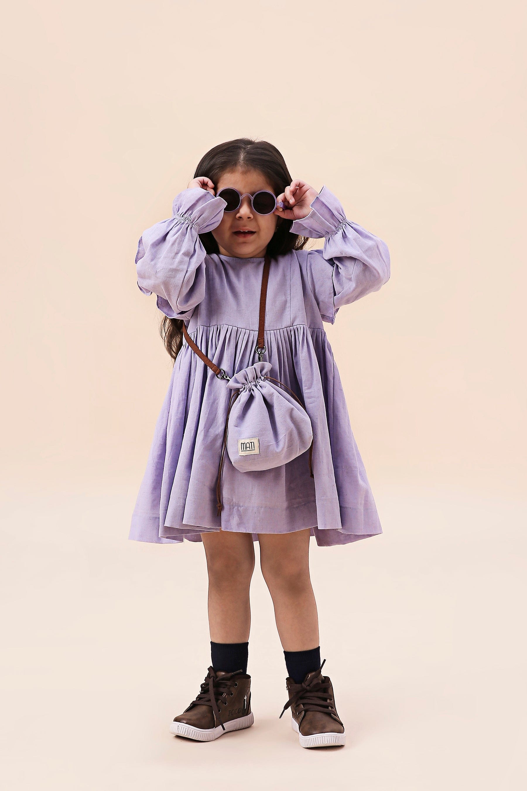 Mati Outfit Sets Mini MATI Girls Baliza Lavender Dress