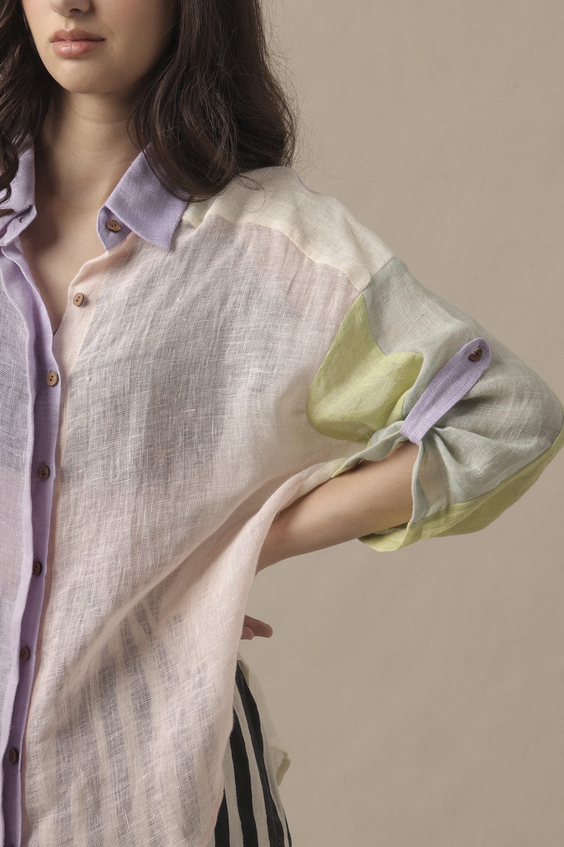 Mati Shirts & Tops Linen Poker Shirt