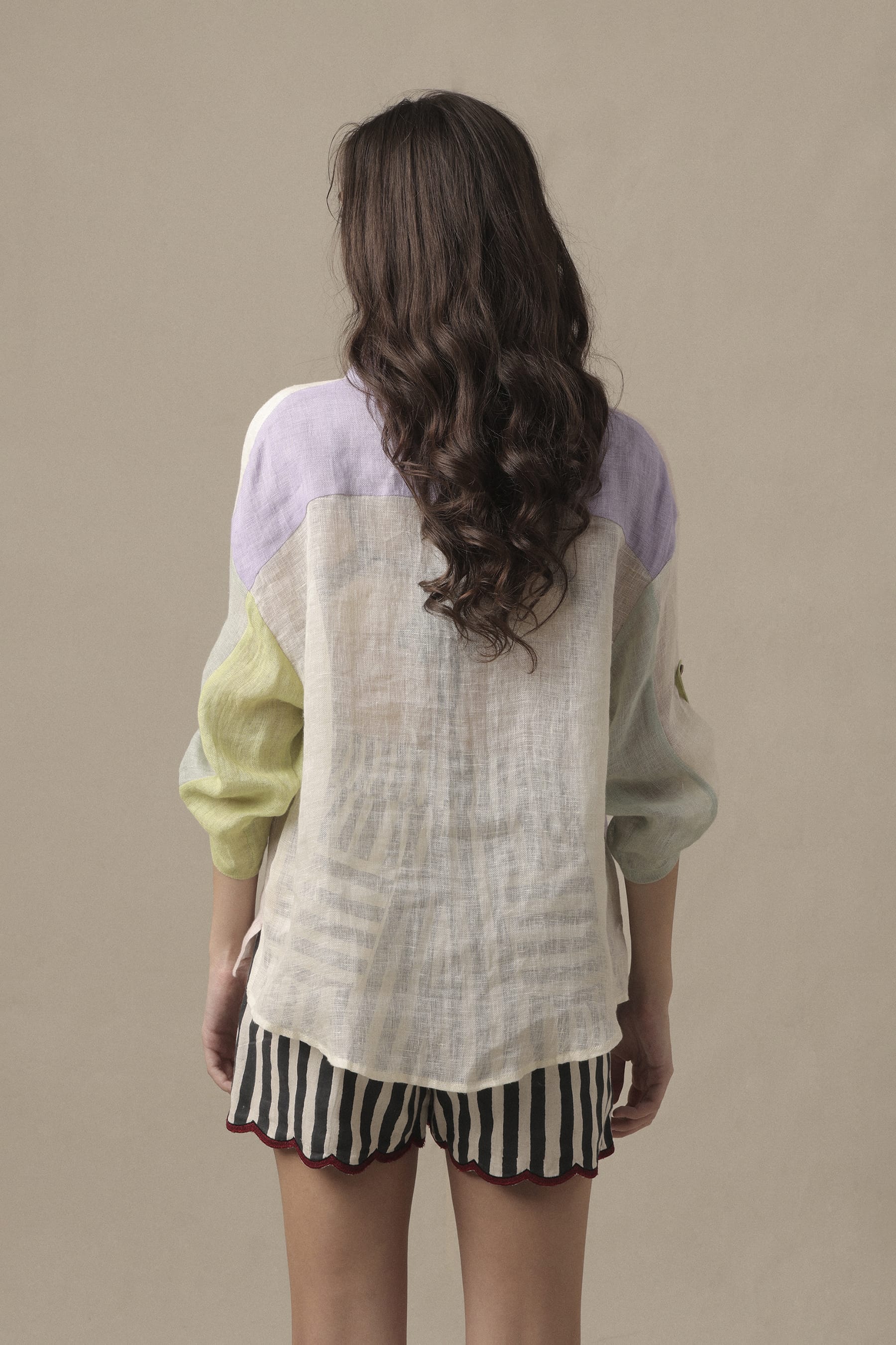 Mati Shirts & Tops Linen Poker Shirt