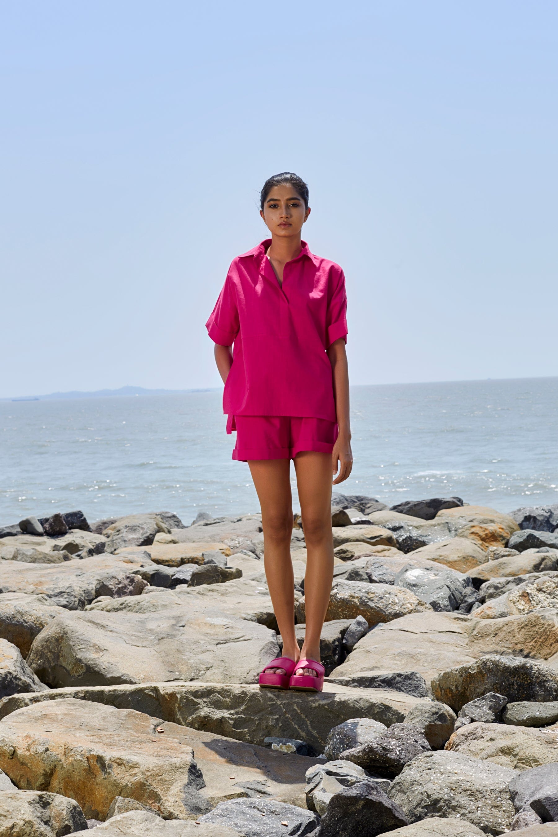 Mati Shirts & Tops XS Pink Ekin Shirt (Ready to Ship)