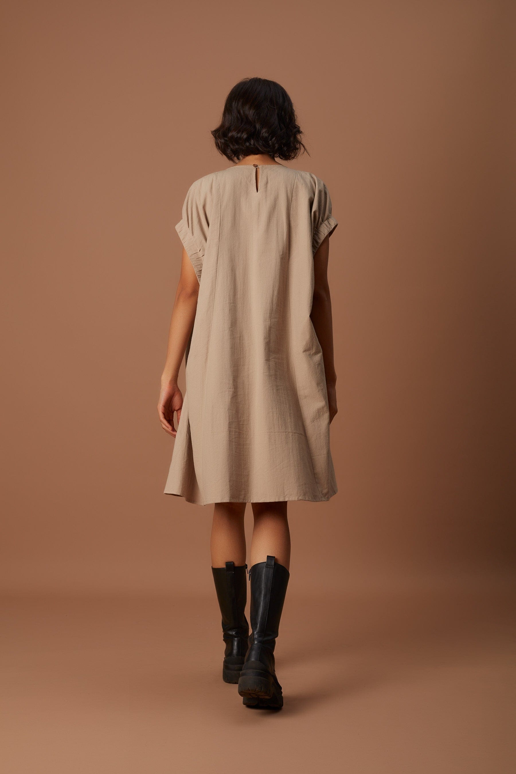 Handcrafted from Handwoven Organic Cotton Dresses for Women by Sustainable Fashion Clothing Label MATI
