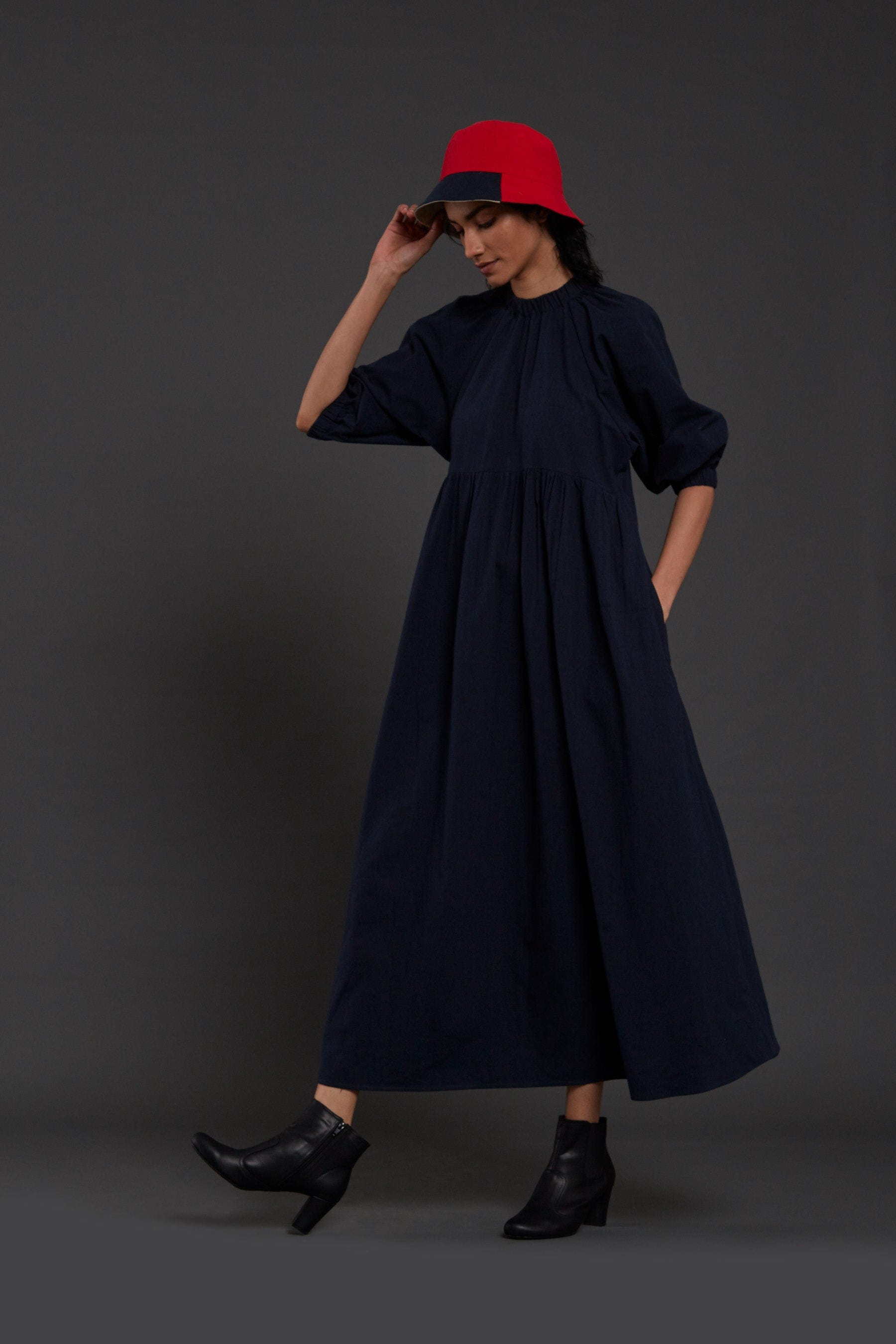 Handcrafted from Handwoven Organic Cotton Dresses for Women by Sustainable Fashion Clothing Label MATI