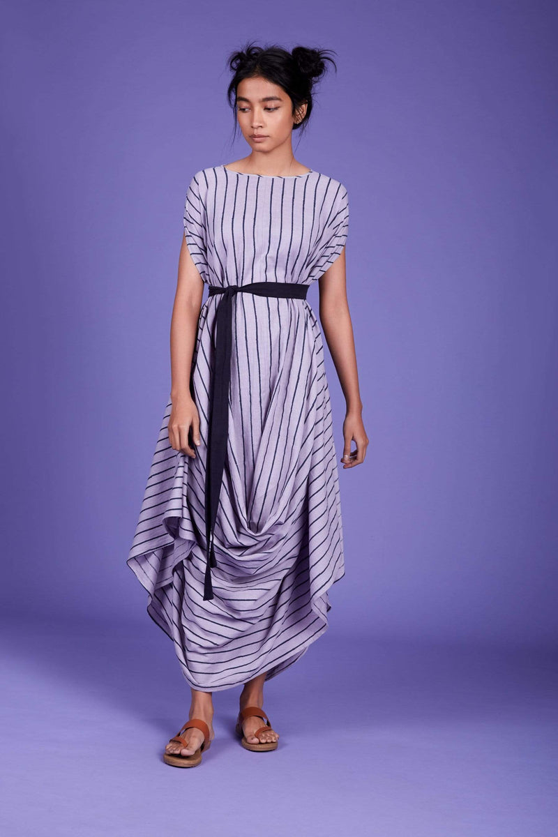Mati Dresses Cowl Dress SS Lavender