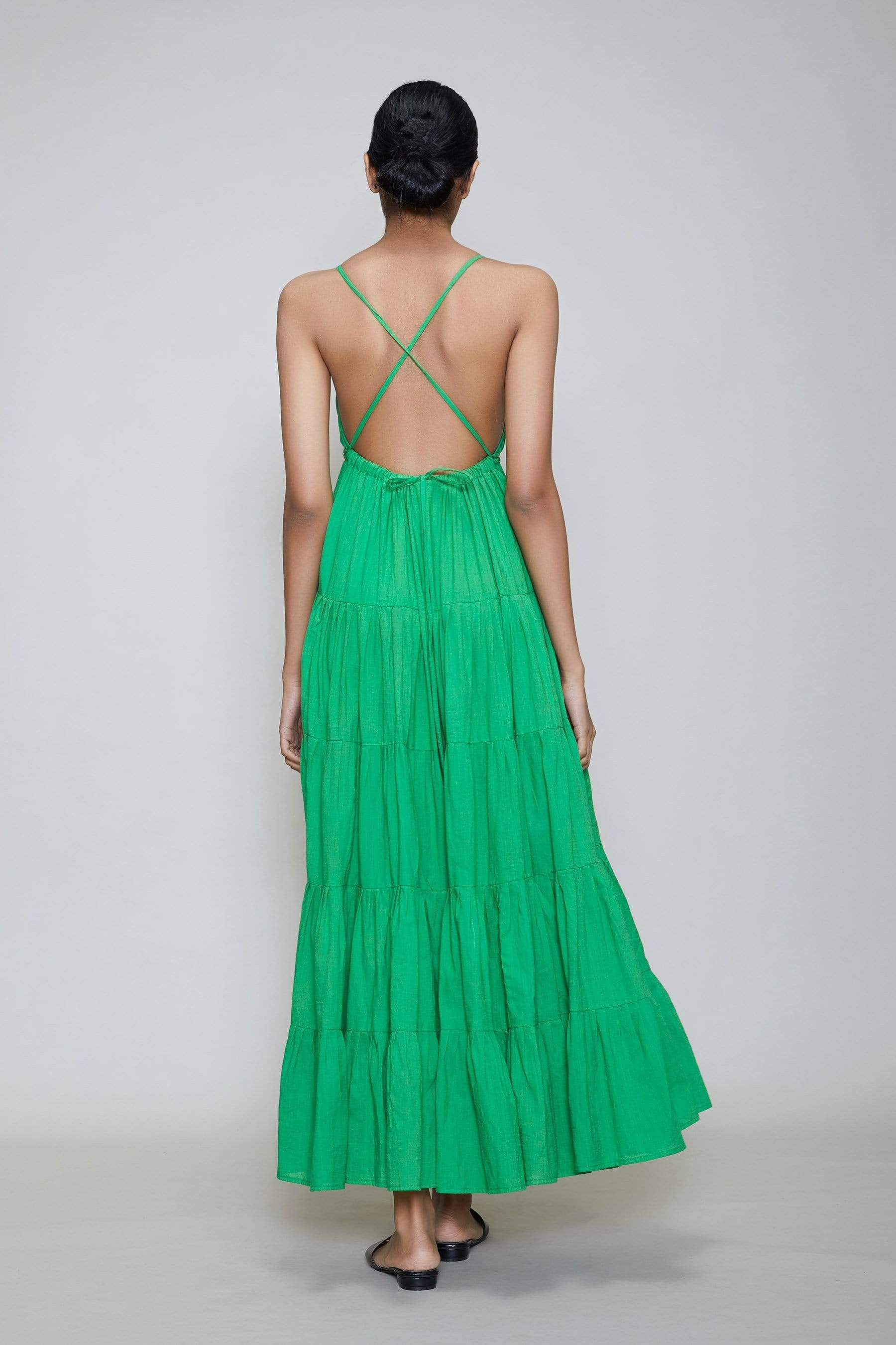Mati Dresses Mati New Saya Aakaar - Green