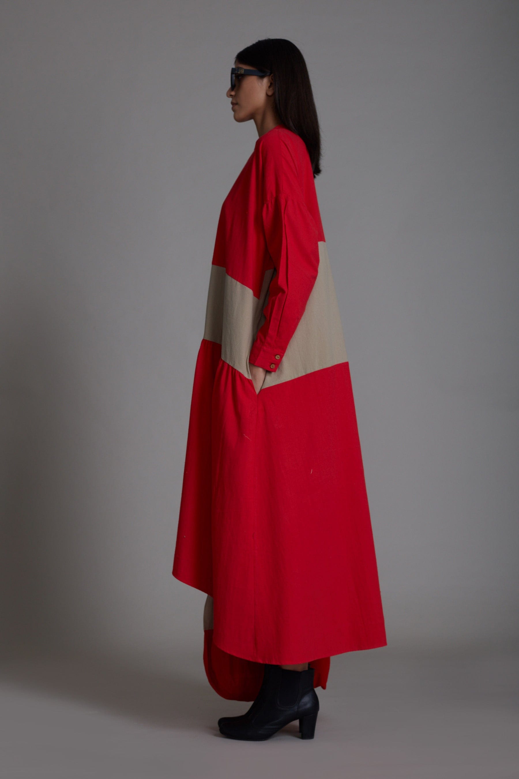 Handcrafted from Handwoven Organic Cotton Dresses for Women by Sustainable Fashion Clothing Label MATI