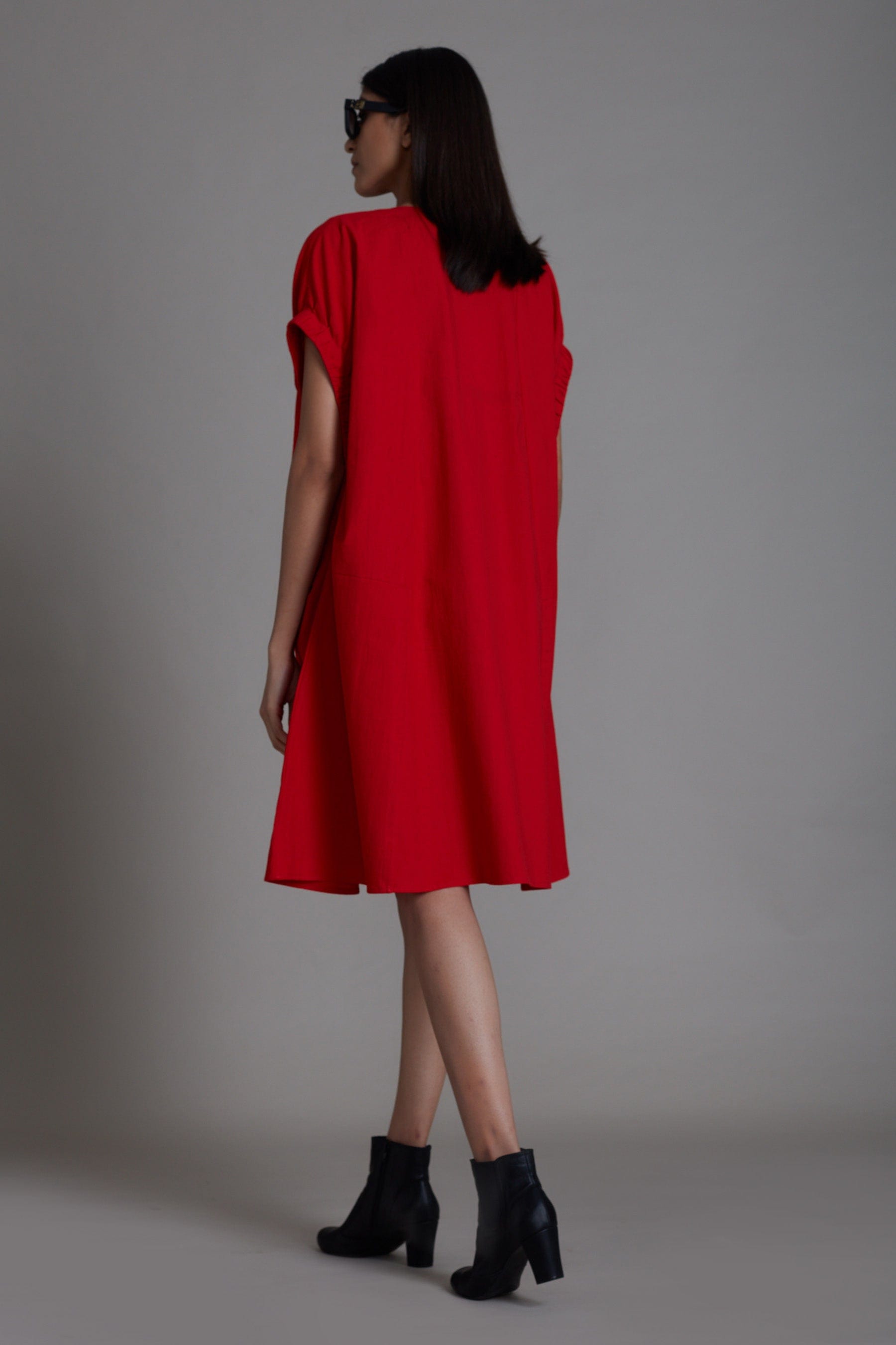 Handcrafted from Handwoven Organic Cotton Dresses for Women by Sustainable Fashion Designer Clothing Label MATI