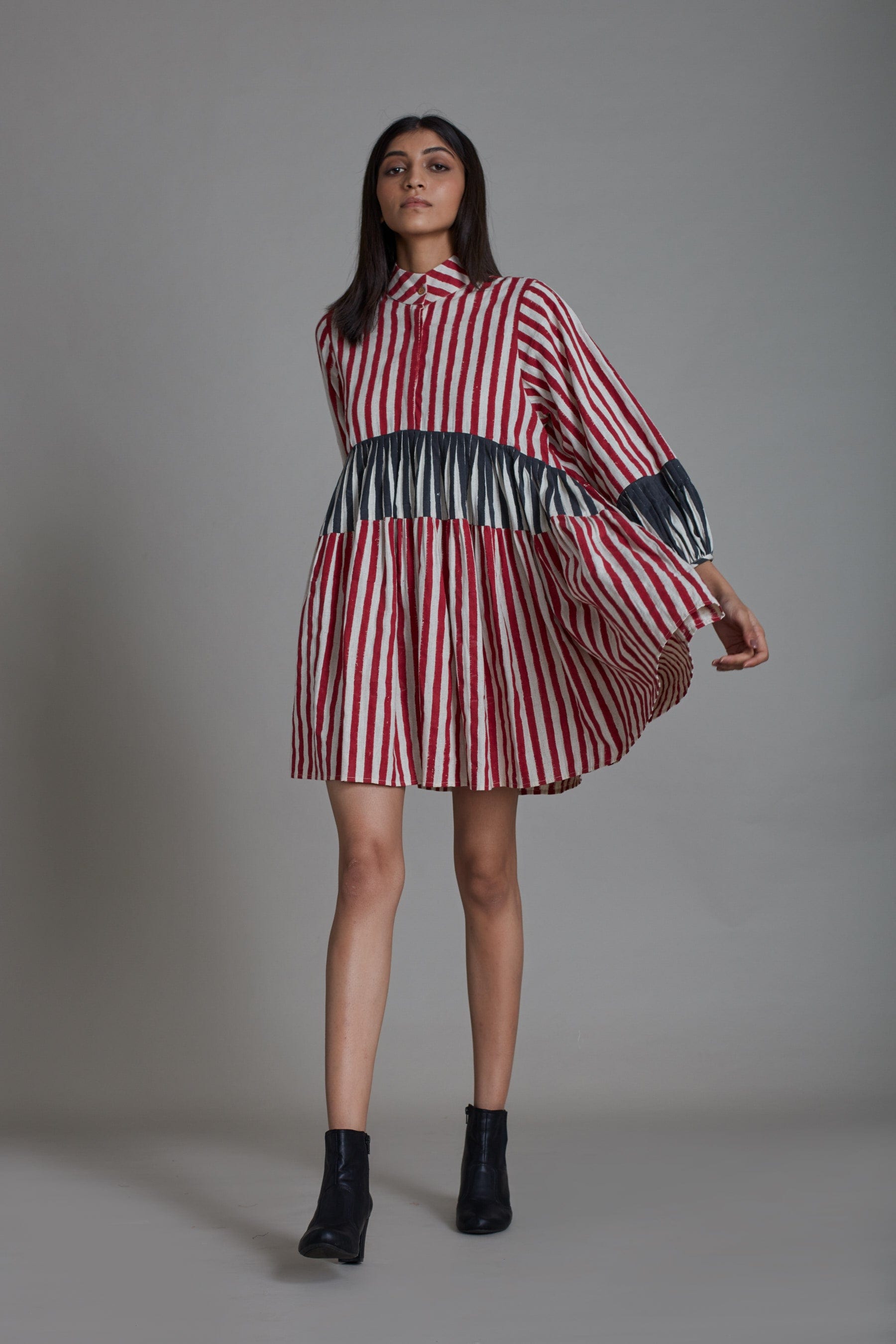 black and red striped dress Beyond My Stripes