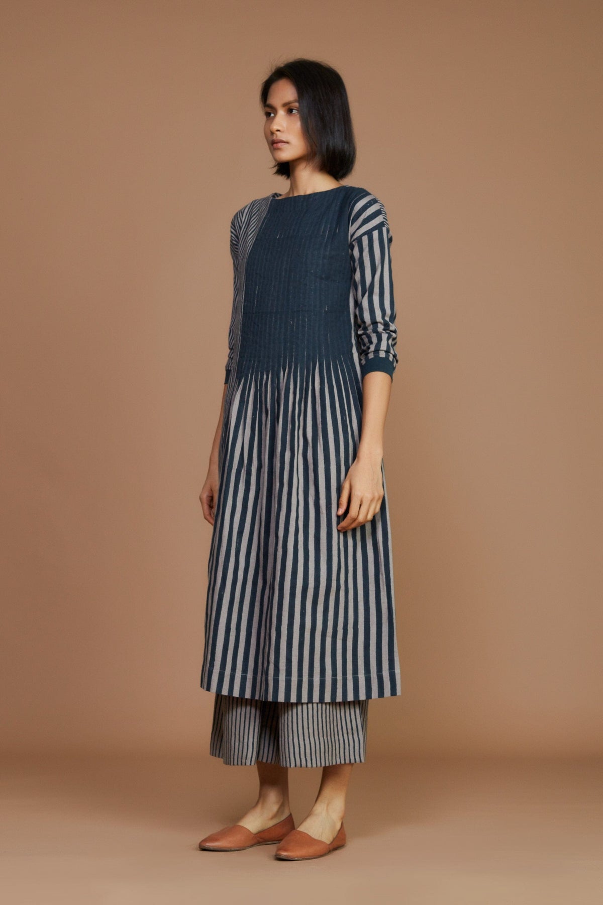 Mati Pants Grey With Charcoal Striped RE pants