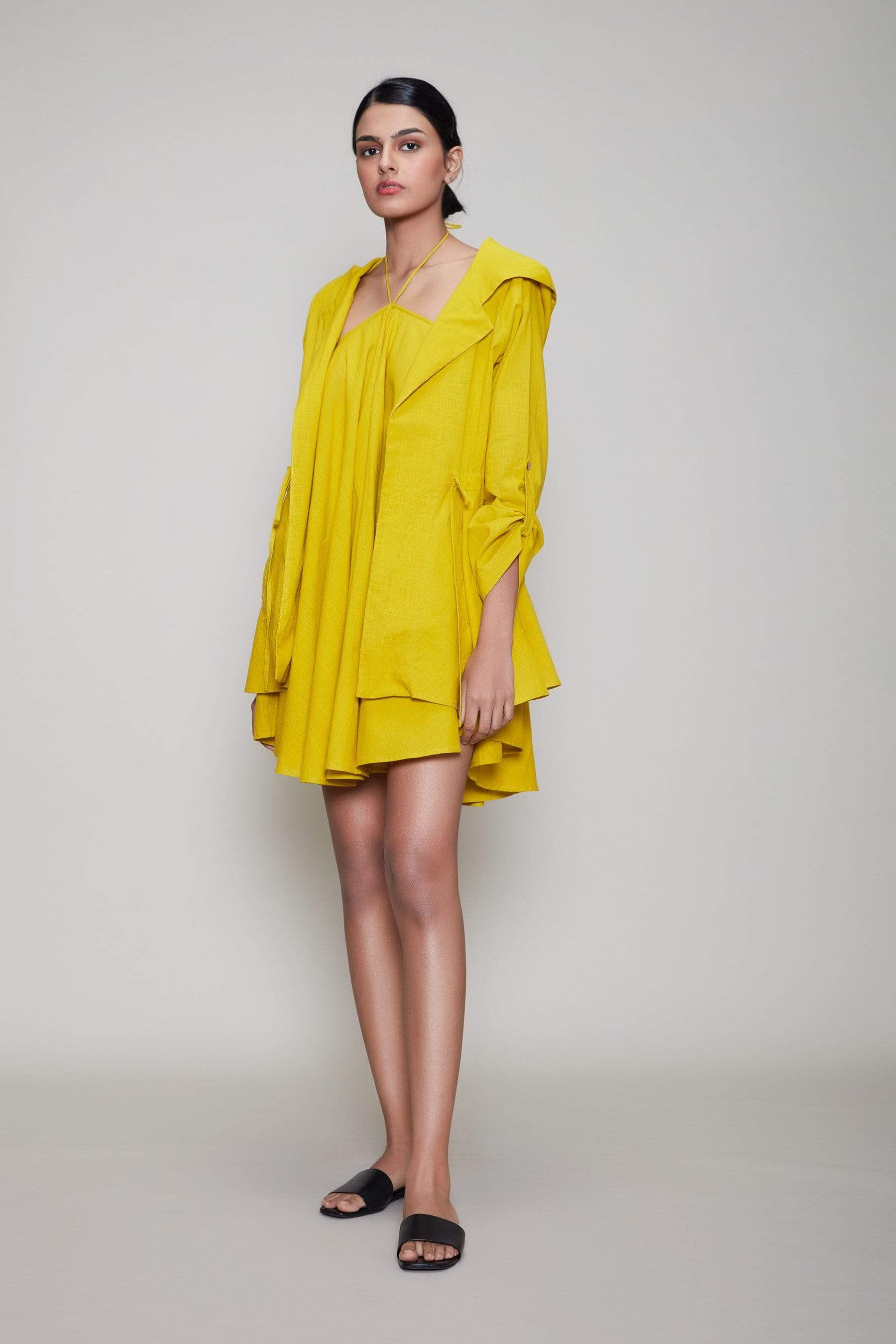 Mati Separates Mati Veza & Jacket Set - Yellow