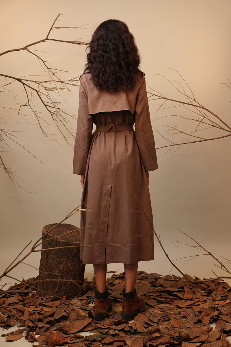 Handcrafted from Handwoven Organic Cotton. Dresses for Women by Sustainable Fashion Designer Clothing Label MATI