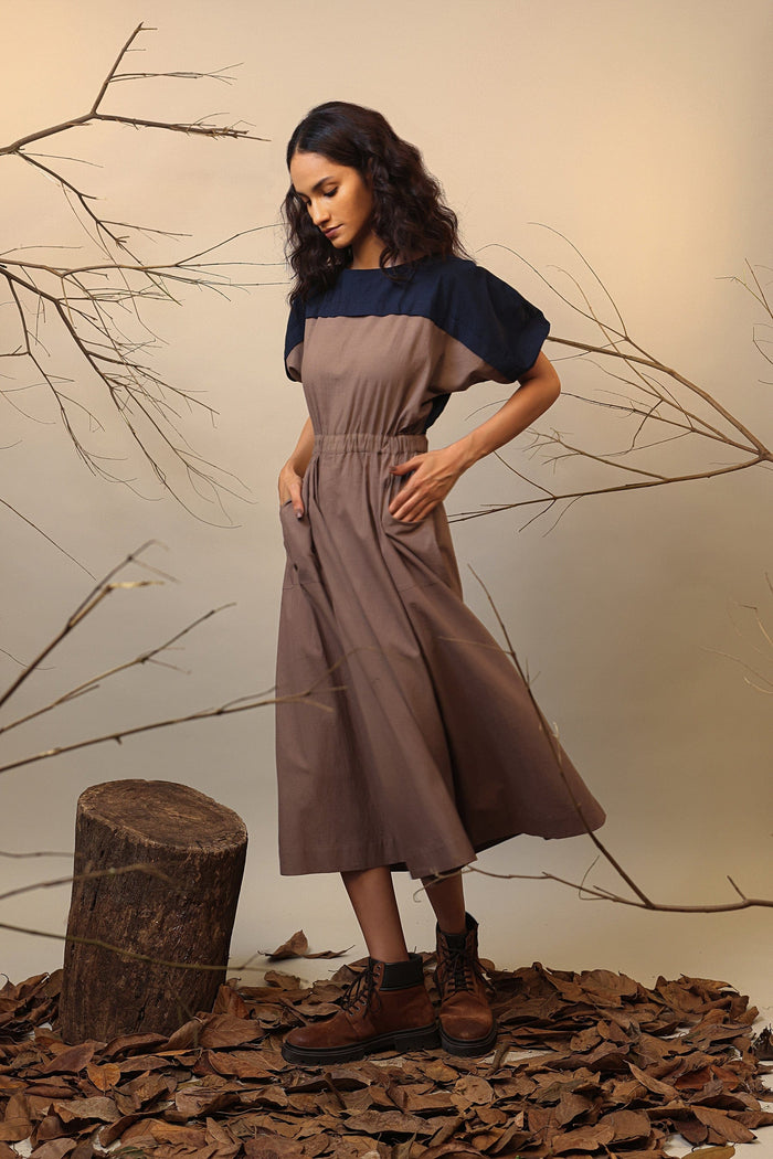 Handcrafted from Handwoven Organic Cotton. Dresses for Women by Sustainable Fashion Designer Clothing Label MATI