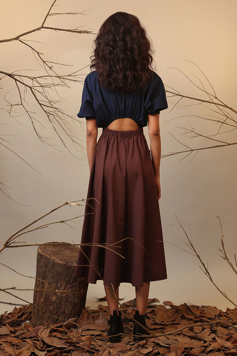 Handcrafted from Handwoven Organic Cotton. Dresses for Women by Sustainable Fashion Designer Clothing Label MATI