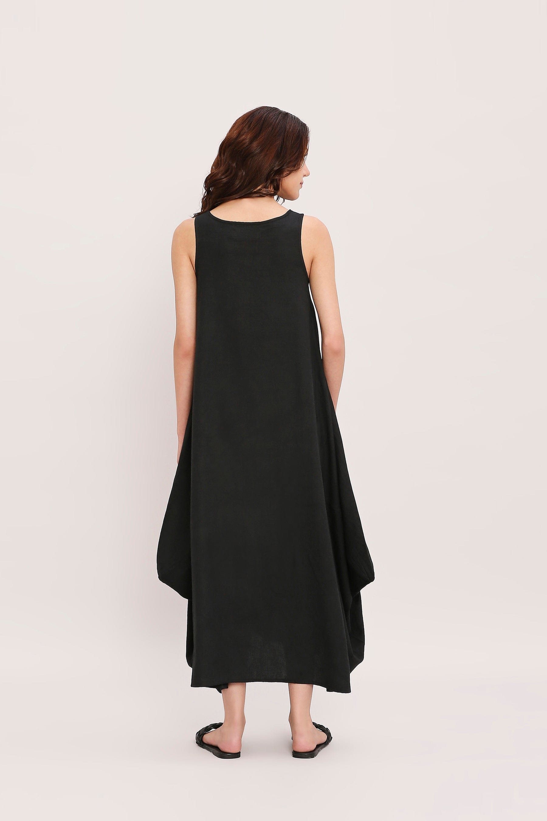 Handcrafted from Handwoven Organic Cotton. Dresses for Women by Sustainable Fashion Designer Clothing Label MATI