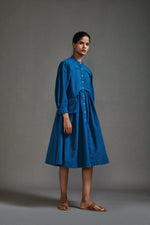 Mati Dresses Blue Safari Short Dress