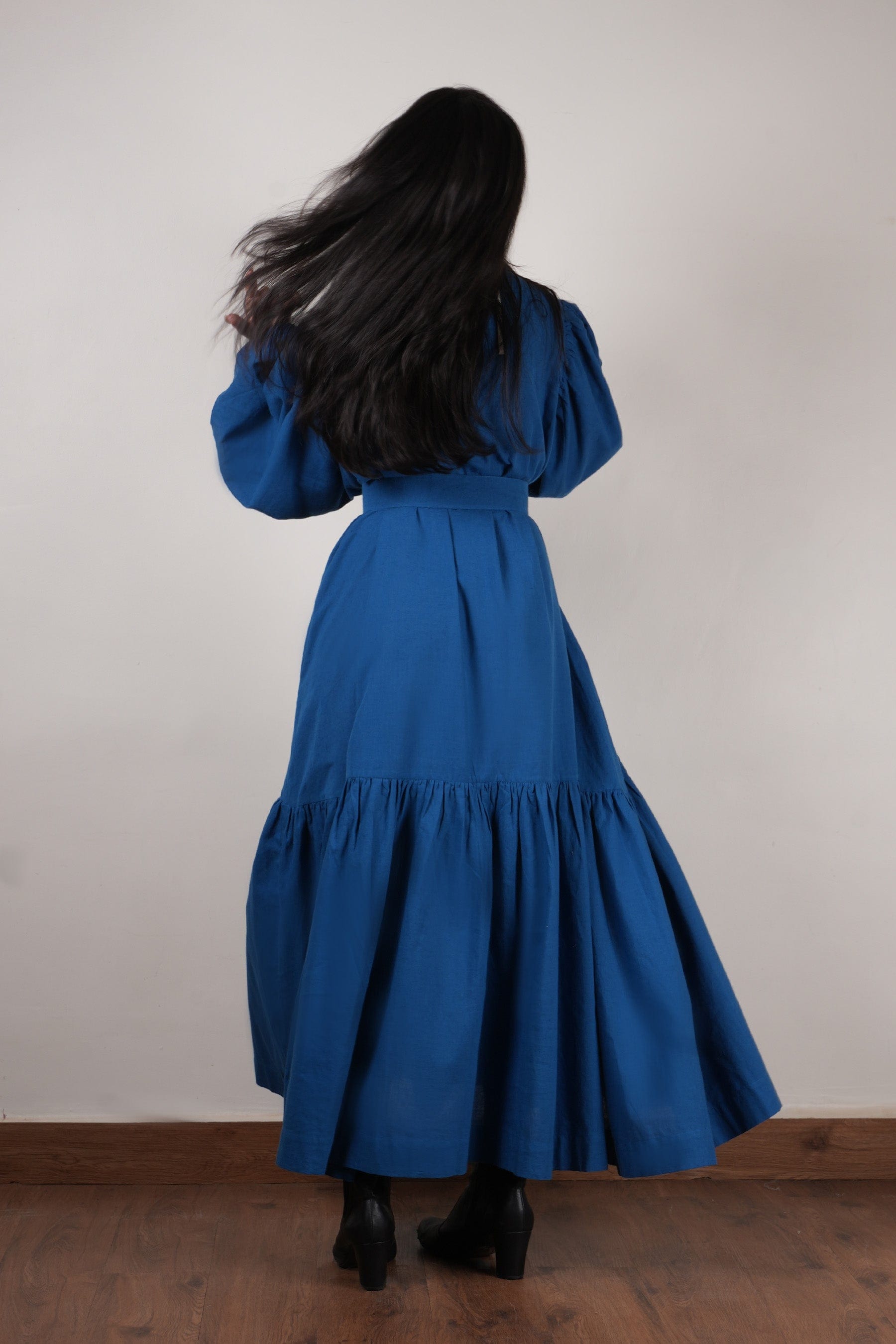 Handcrafted from Handwoven Organic Cotton. Dresses for Women by Sustainable Fashion Designer Clothing Label MATI