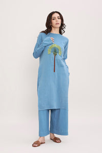 Handcrafted from Handwoven Organic Cotton. Dresses for Women by Sustainable Fashion Designer Clothing Label MATI 