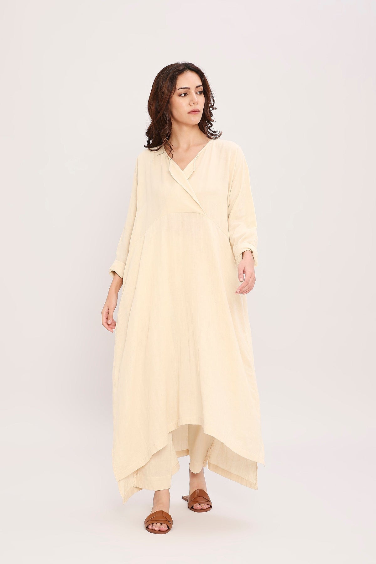 Handcrafted from Handwoven Organic Cotton. Dresses for Women by Sustainable Fashion Designer Clothing Label MATI