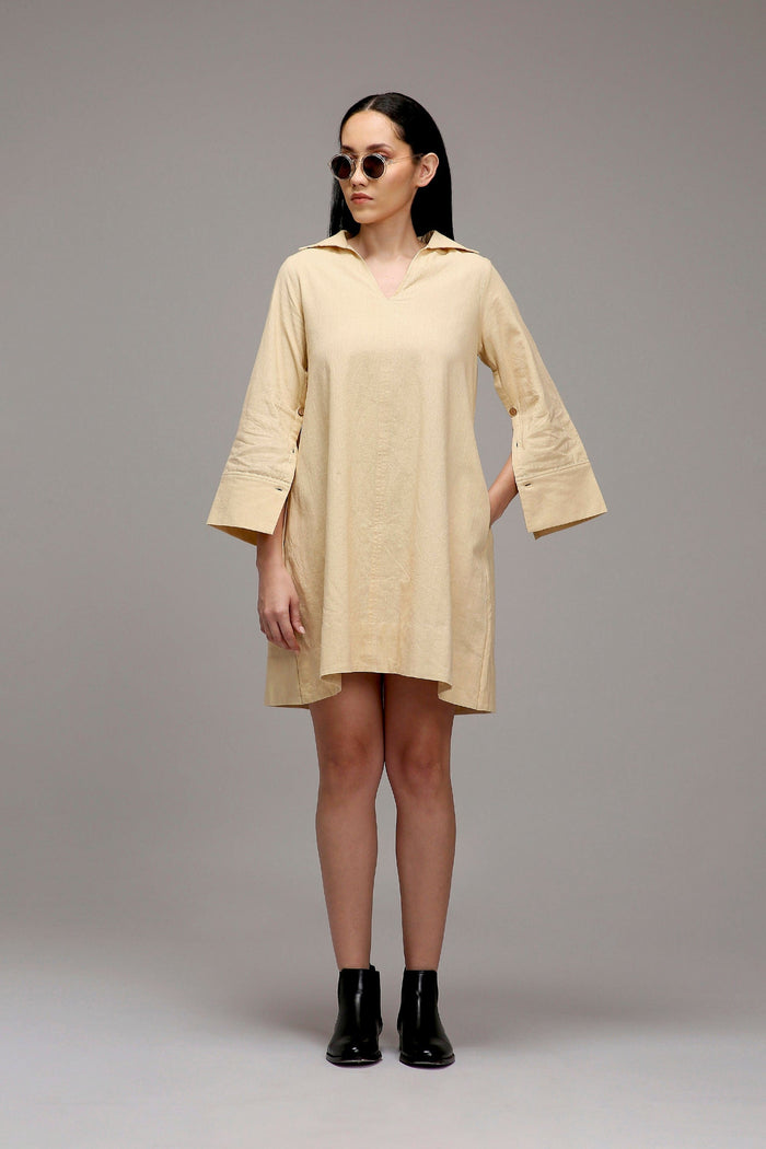 Handcrafted from Handwoven Organic Cotton Dresses for Women by Sustainable Fashion Designer Clothing Label MATI