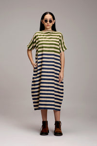 Handcrafted from Handwoven Organic Cotton. Dresses for Women by Sustainable Fashion Designer Clothing Label MATI