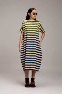 Handcrafted from Handwoven Organic Cotton. Dresses for Women by Sustainable Fashion Designer Clothing Label MATI
