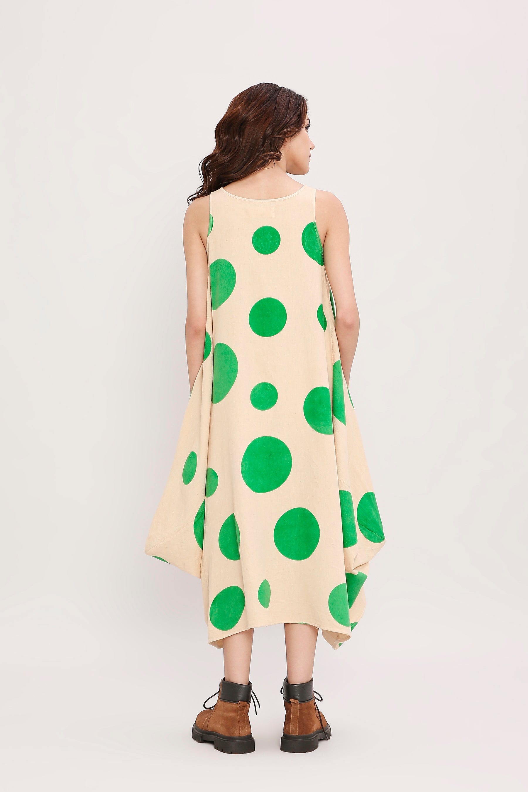 Handcrafted from Handwoven Organic Cotton. Dresses for Women by Sustainable Fashion Designer Clothing Label MATI