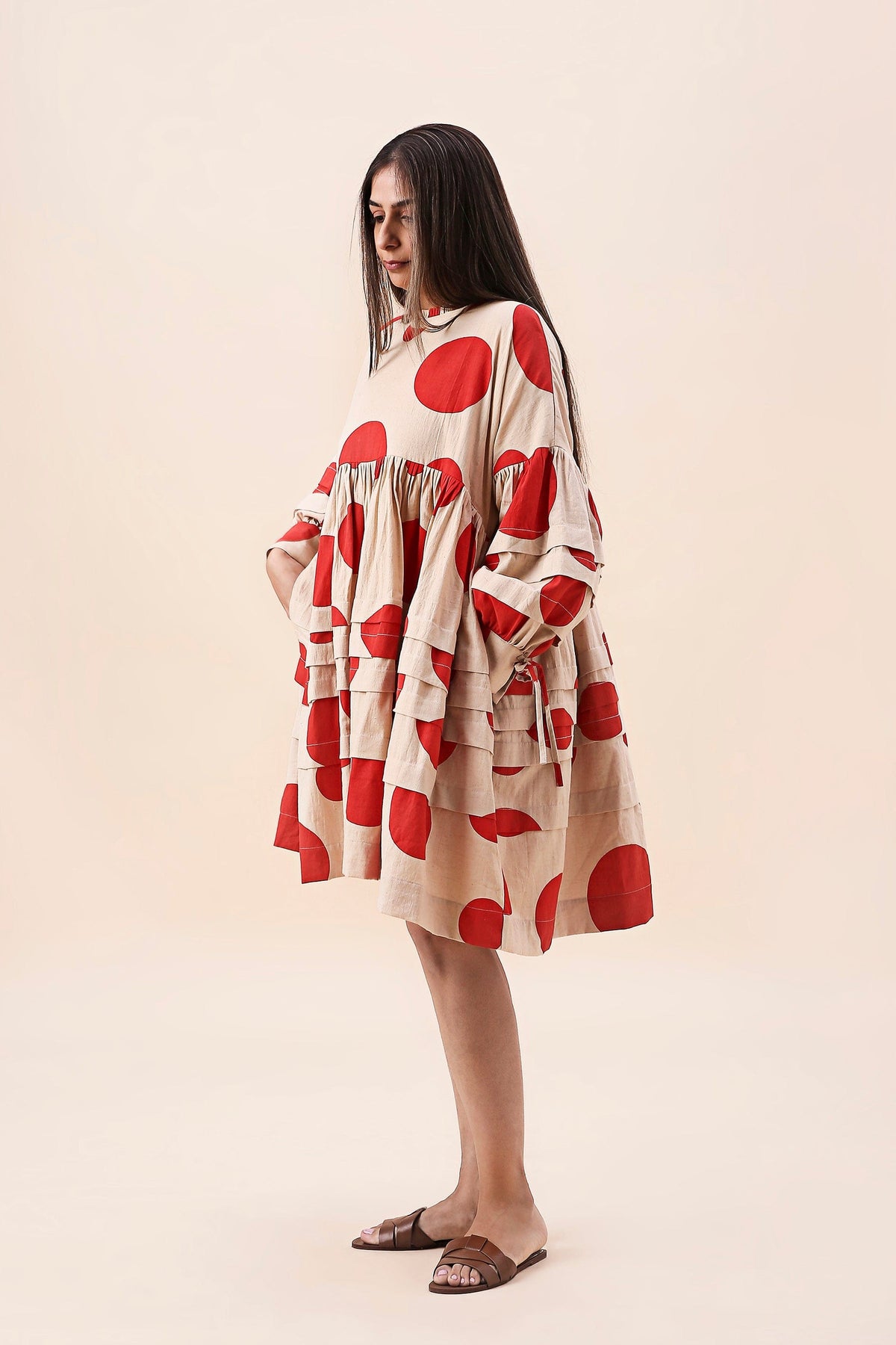 Handcrafted from Handwoven Organic Cotton. Dresses for Women by Sustainable Fashion Designer Clothing Label MATI