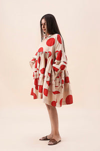 Handcrafted from Handwoven Organic Cotton. Dresses for Women by Sustainable Fashion Designer Clothing Label MATI